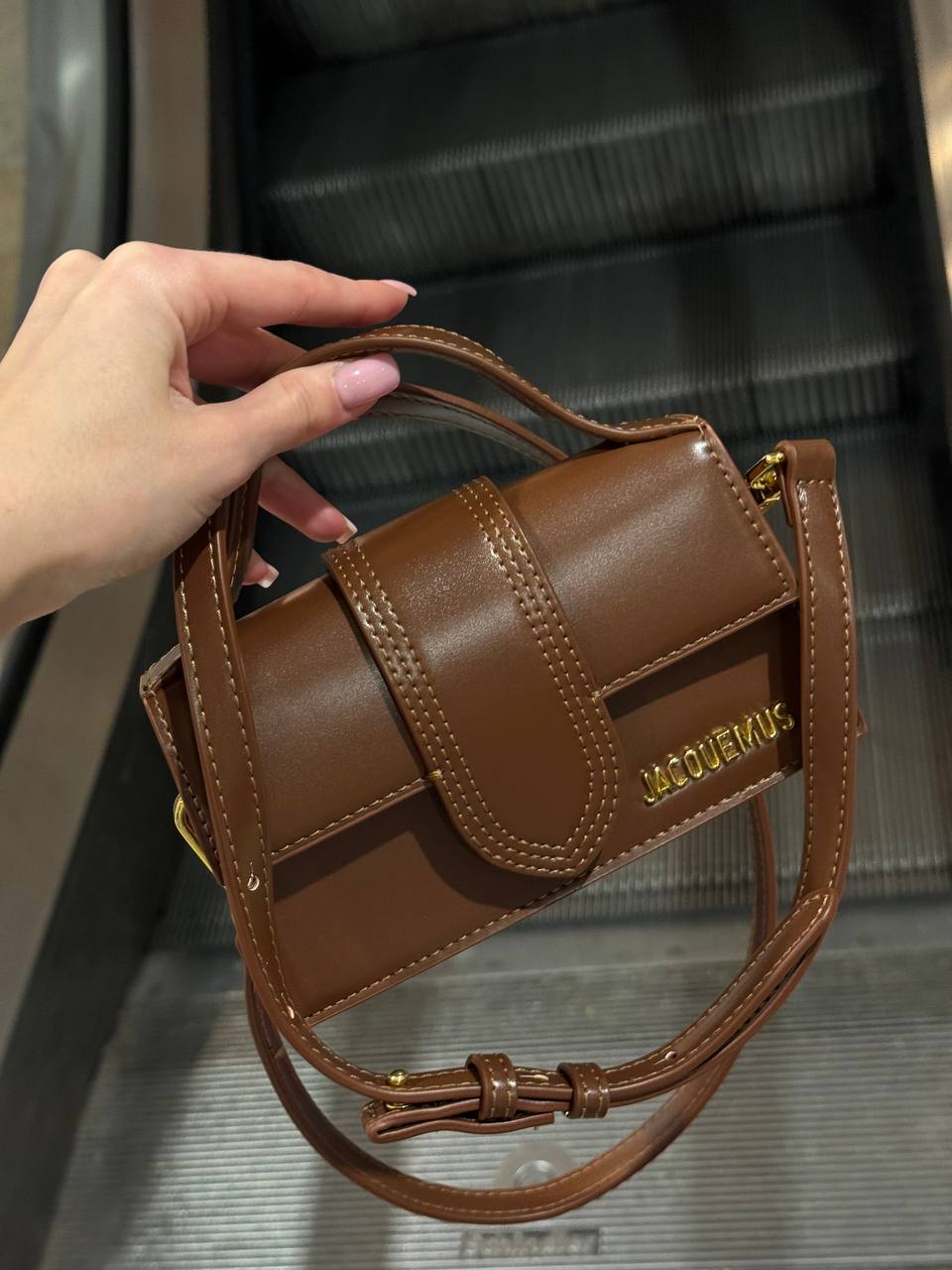 Jacquemus Le Chiquito Micro Leather Bag in Brown - 10