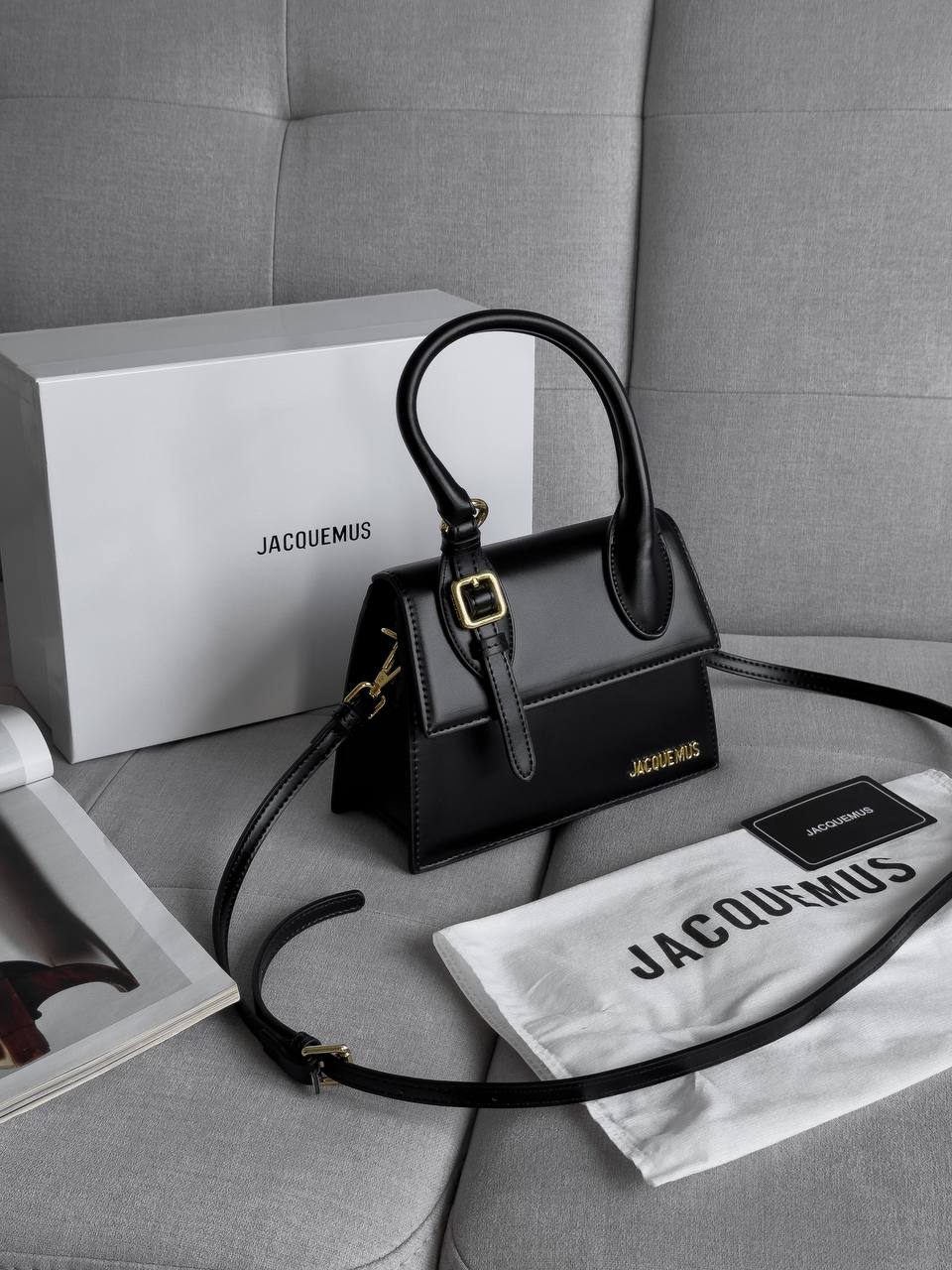 Jacquemus Le Chiquito Moyen Boucle Black - 4