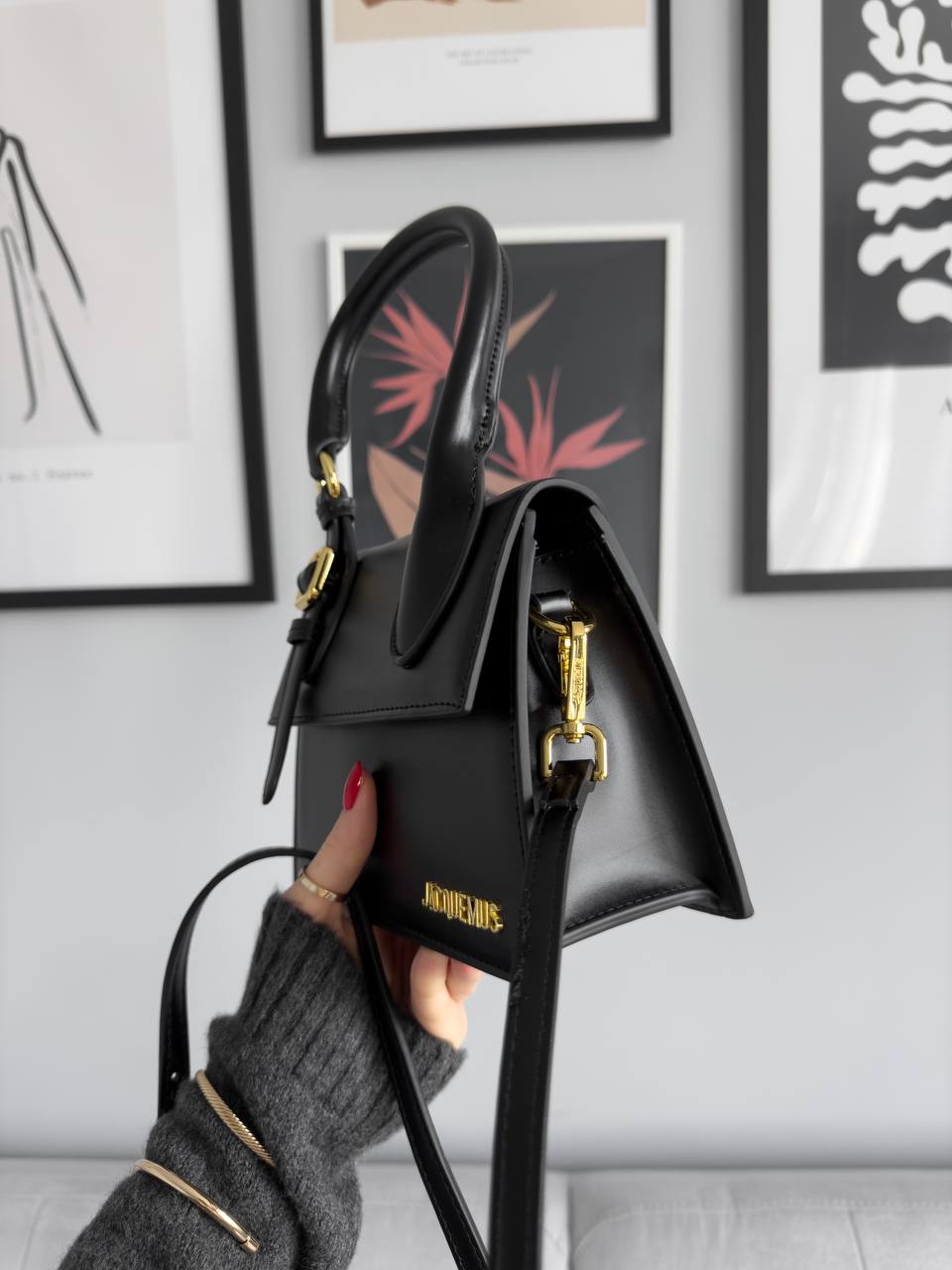 Jacquemus Le Chiquito Moyen Boucle Black - 8