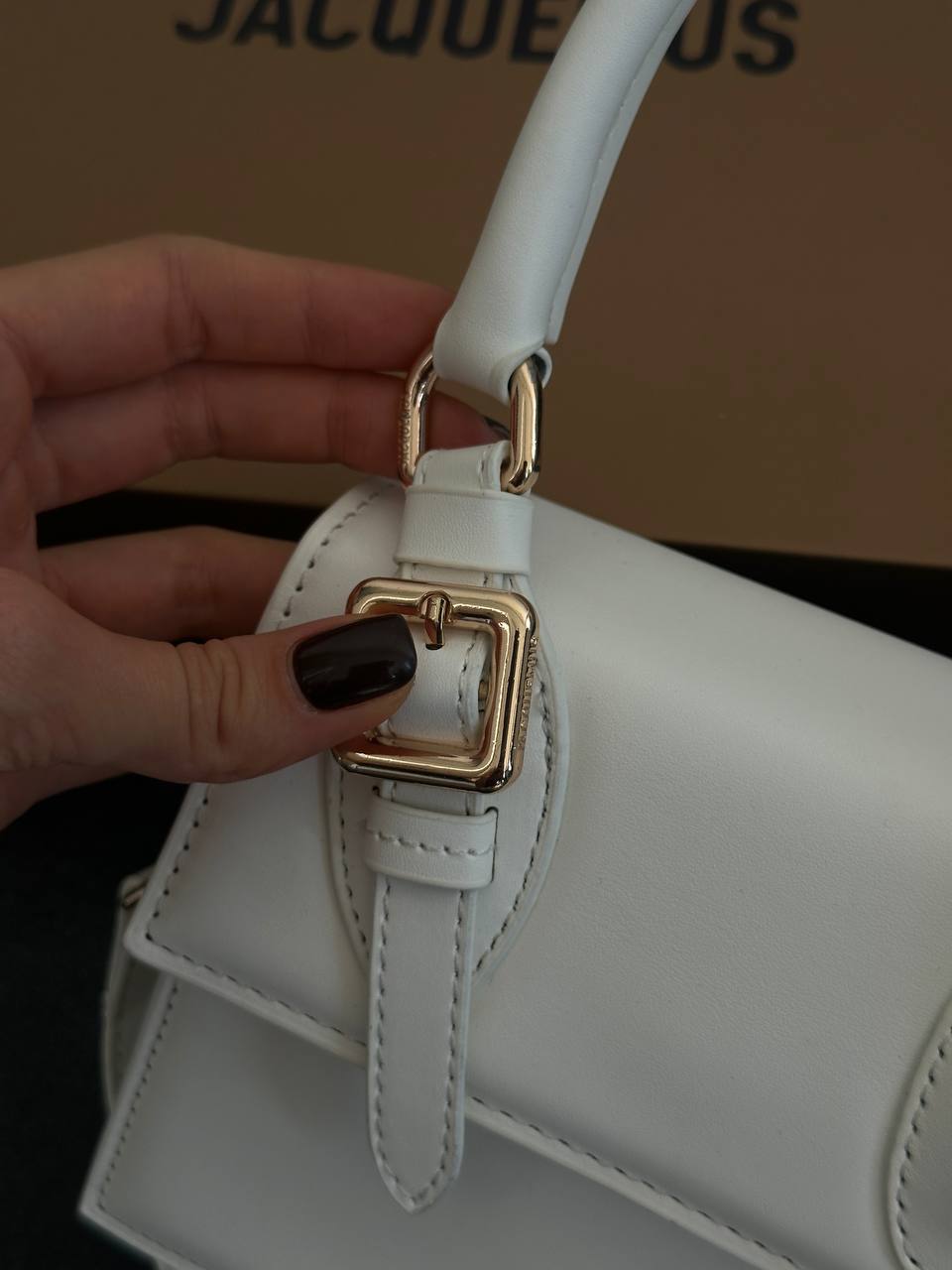 Jacquemus Le Chiquito Moyen Boucle White - 6