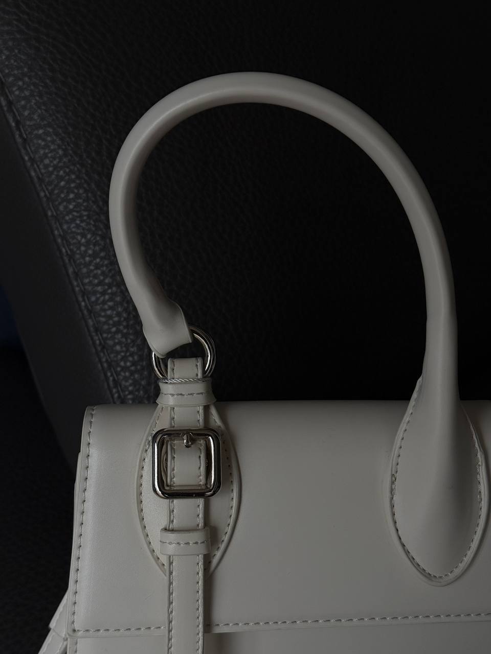 Jacquemus Le Chiquito Moyen Boucle White - 6