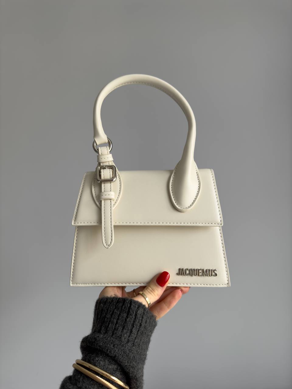 Jacquemus Le Chiquito Moyen Boucle Whte - 7