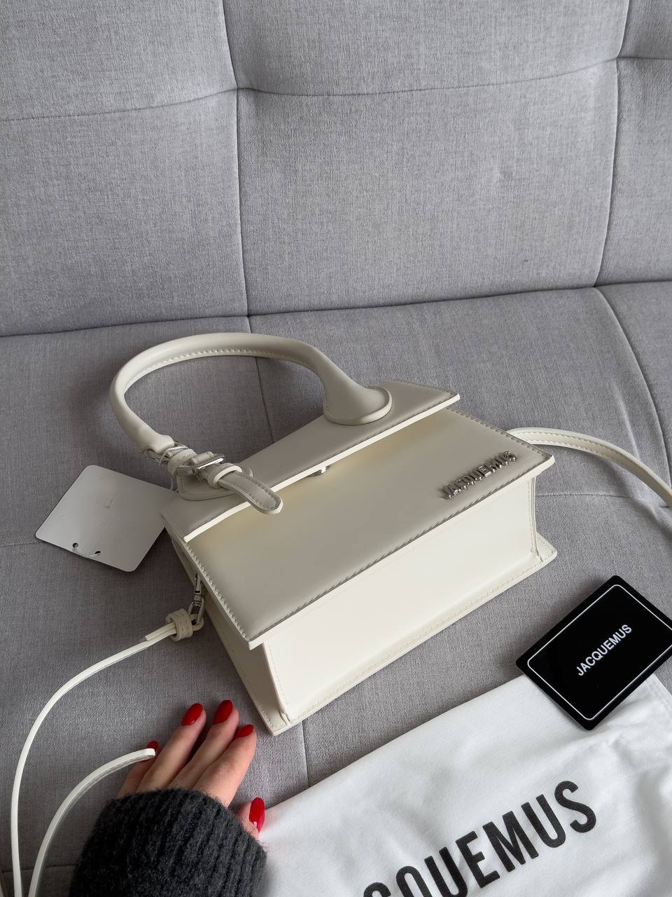 Jacquemus Le Chiquito Moyen Boucle Whte - 8