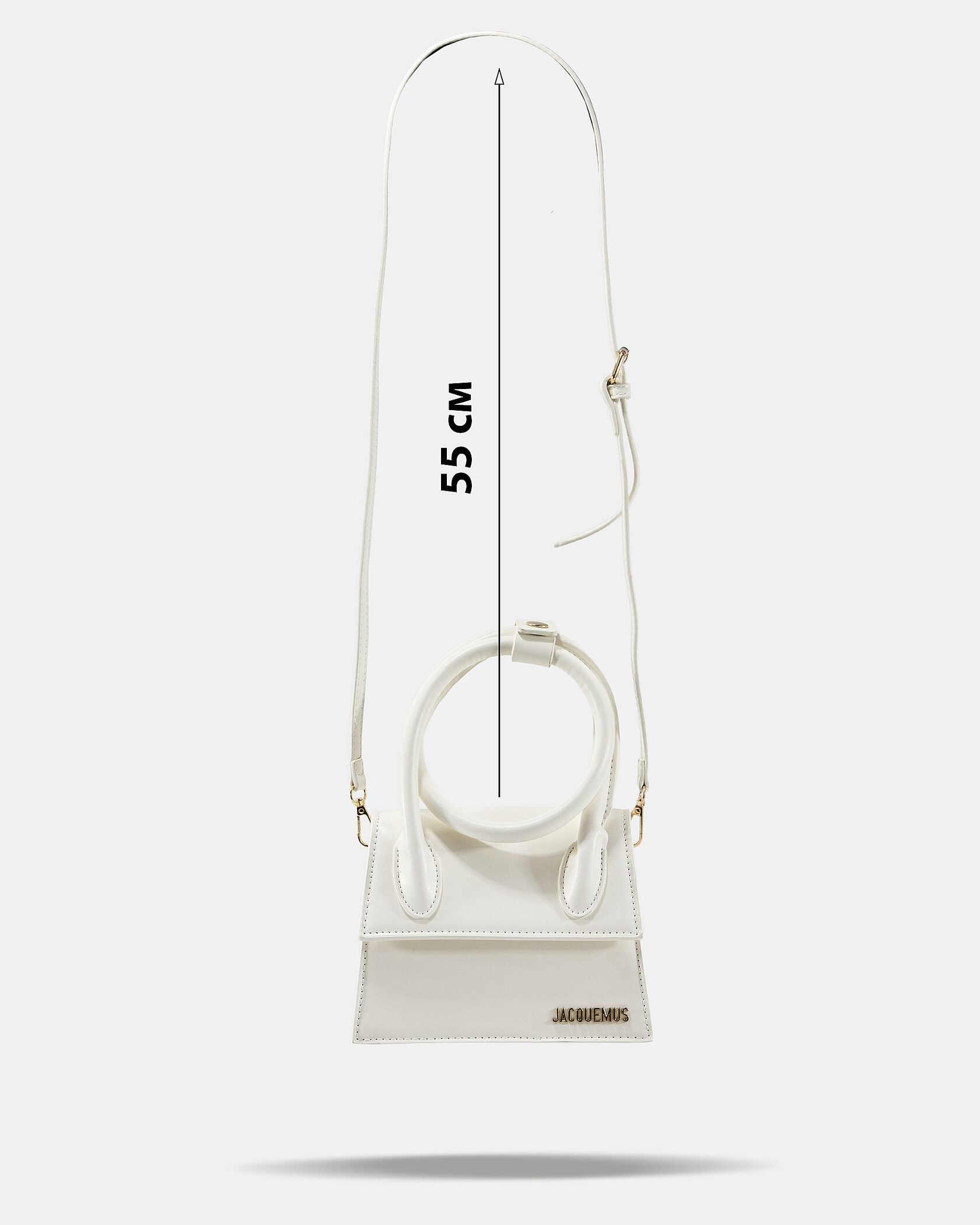 Jacquemus Le Chiquito Noeud Bag White - 4