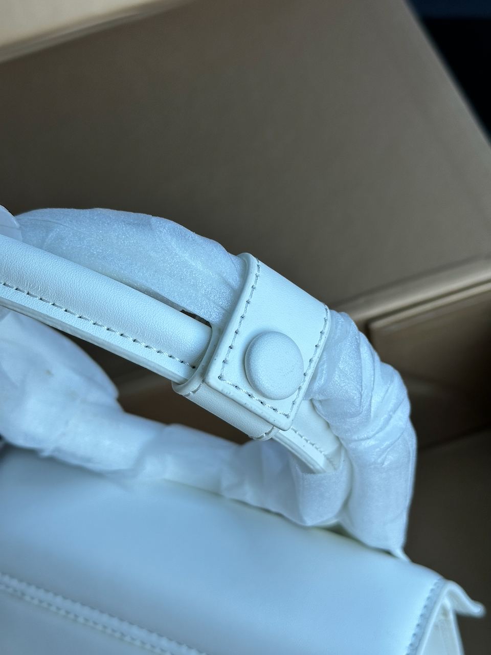 Jacquemus Le Chiquito Noeud Bag White - 7