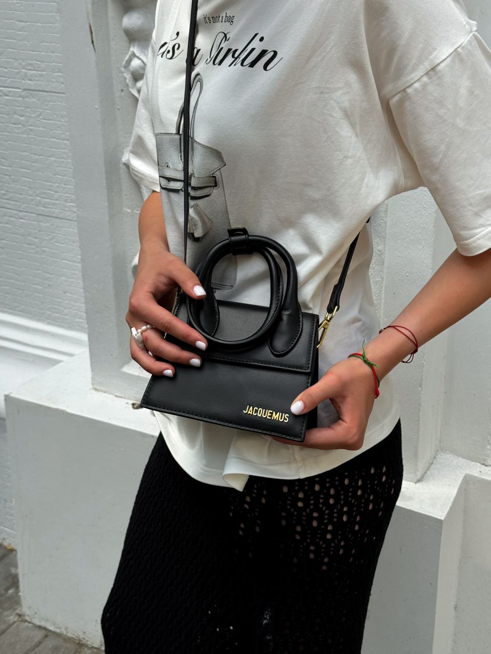 Jacquemus Le Chiquito Noeud black Vakko - 4