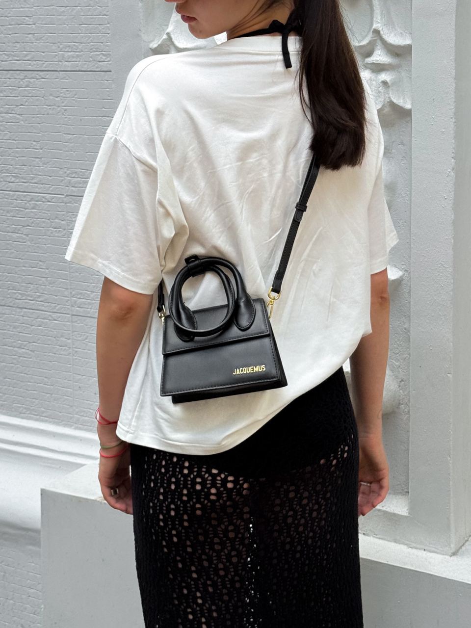 Jacquemus Le Chiquito Noeud black Vakko - 8