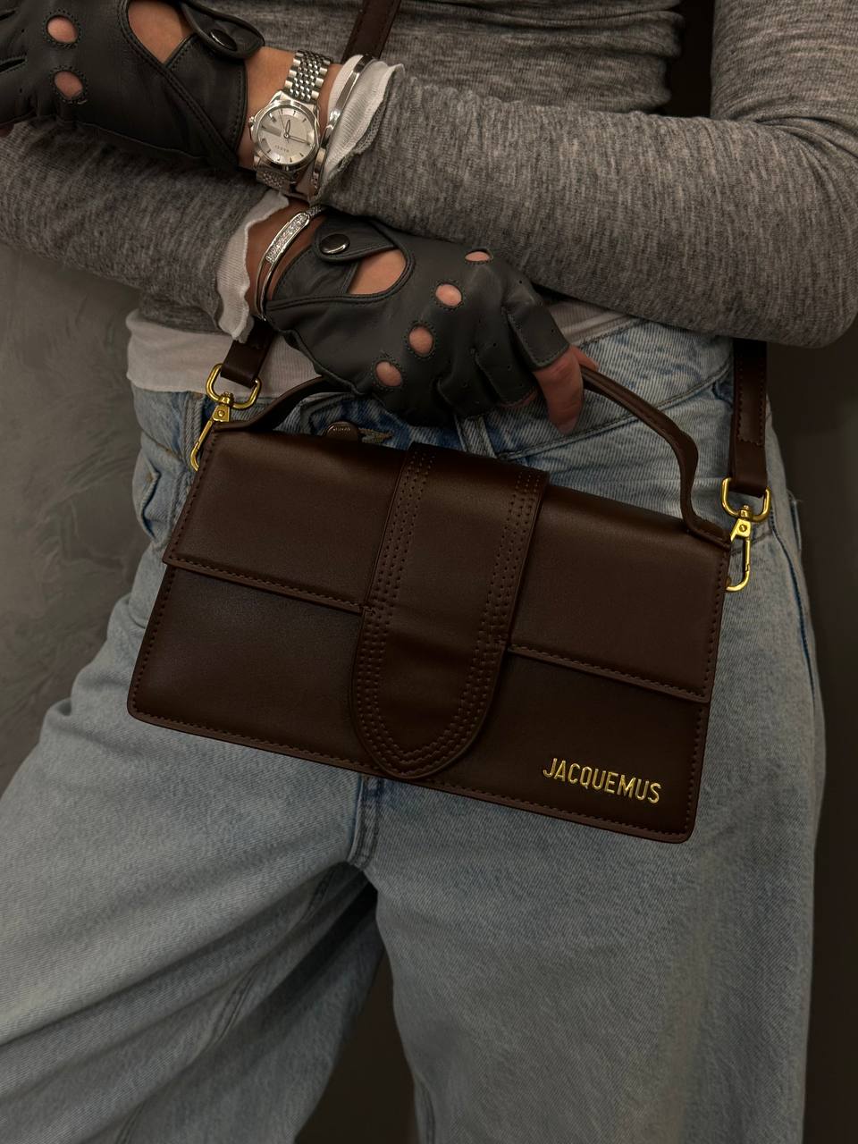 Jacquemus Le Grand Bambino Brown - 2