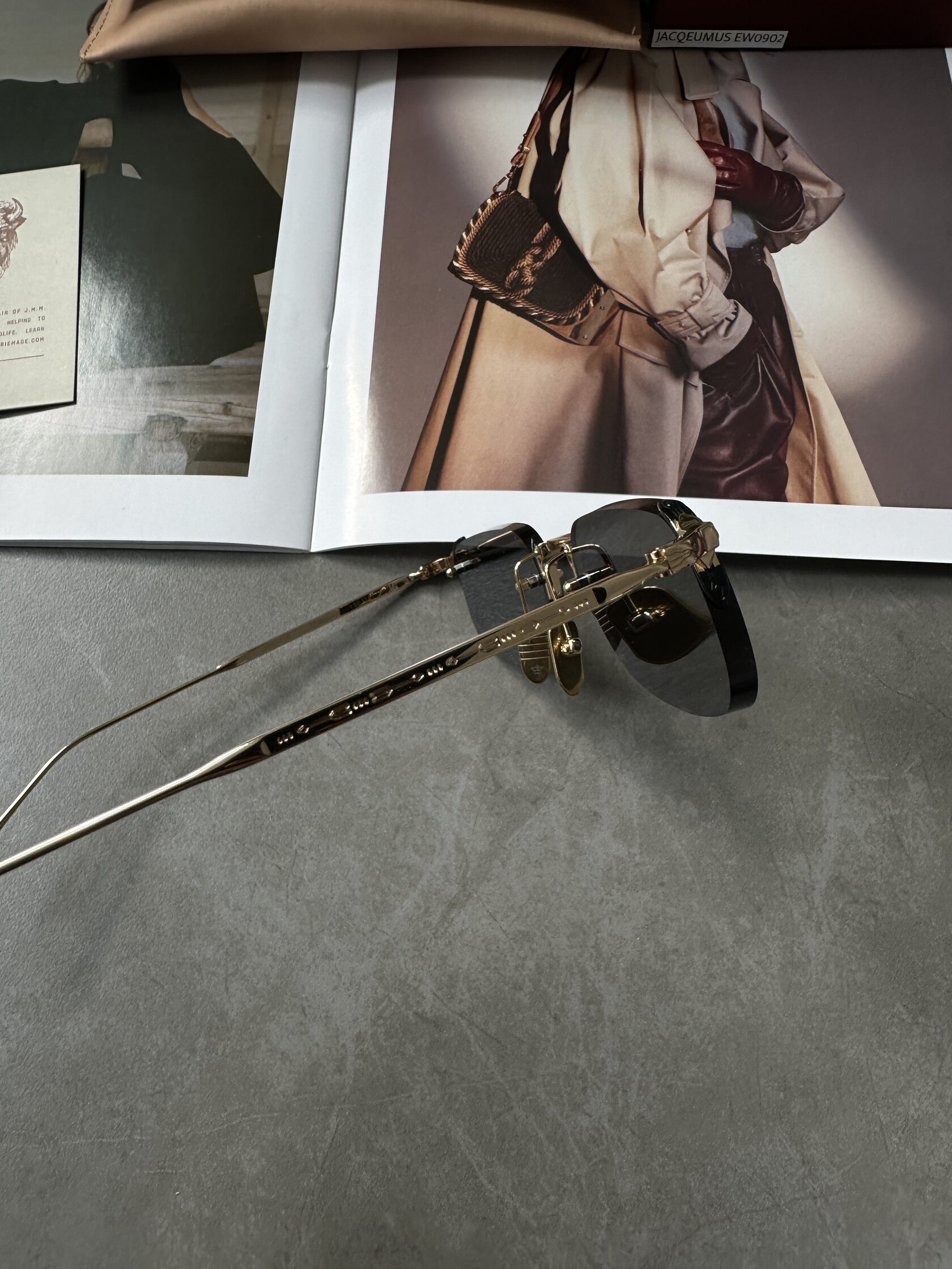 Jacquemus Marie Mage Black/Gold JMMF040 - 10