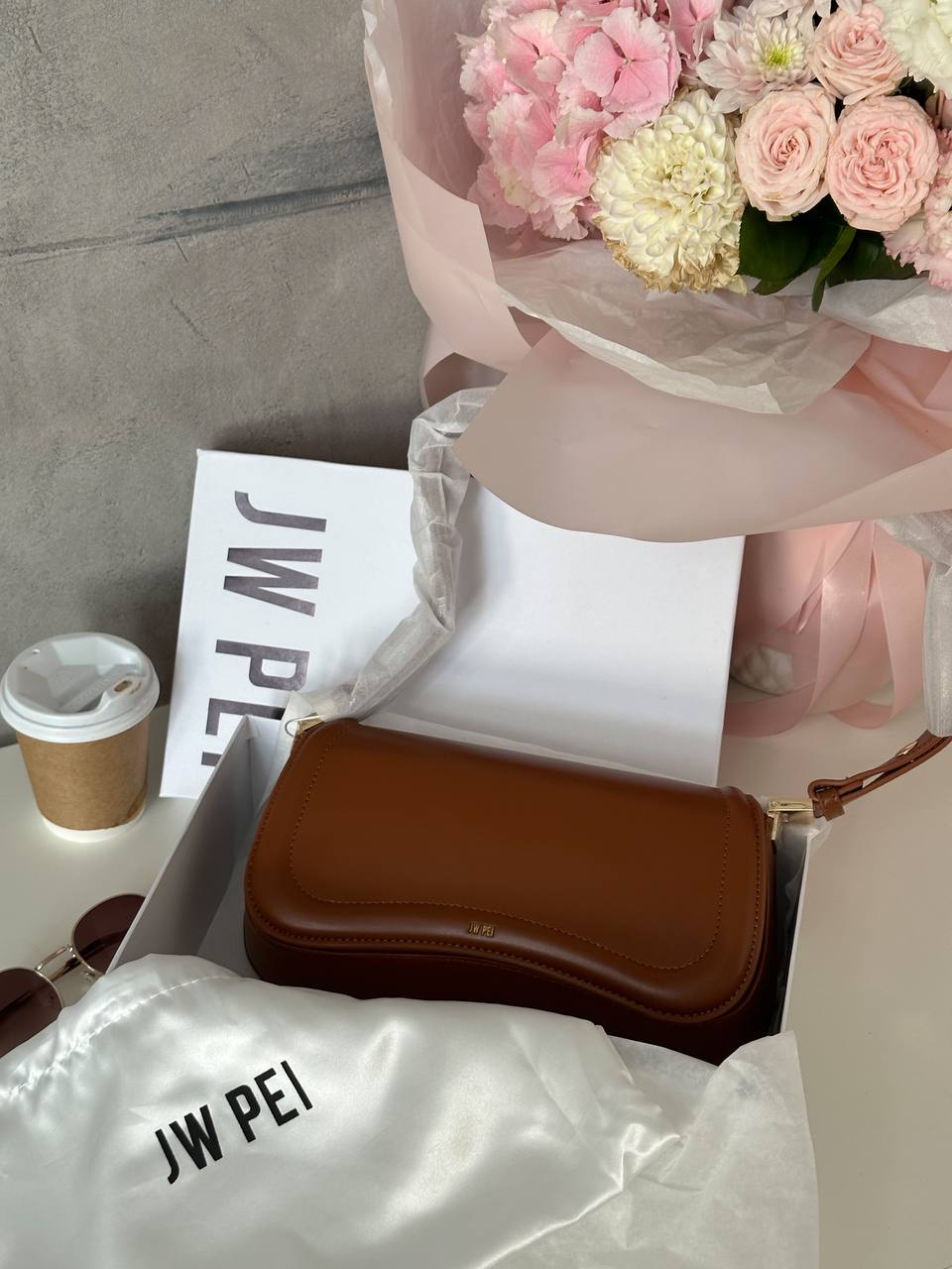 JW PEI Joy Shoulder Bag Brown - 2