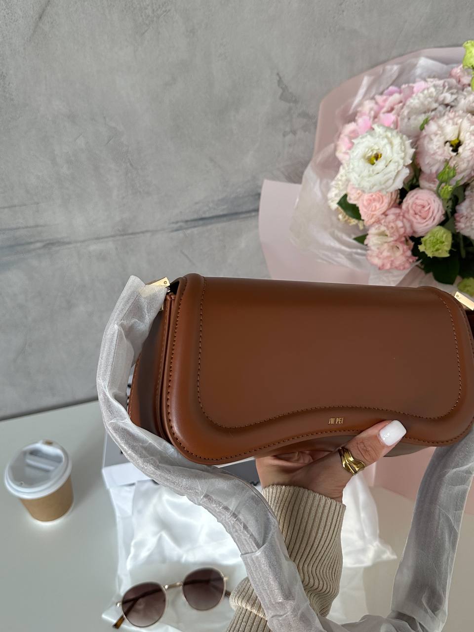 JW PEI Joy Shoulder Bag Brown - 9