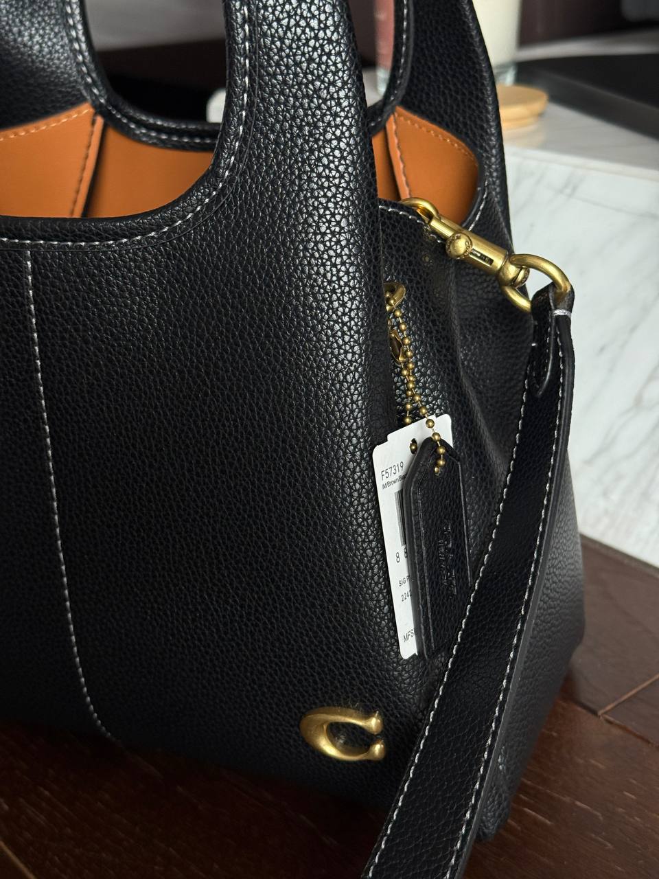 Lana Shoulder Bag Black - 7