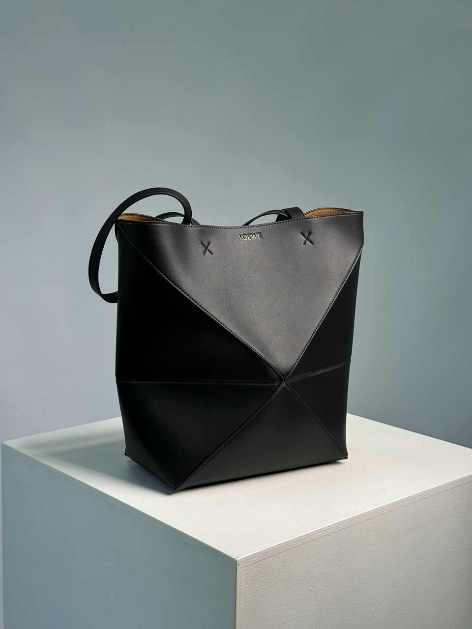 Loewe Medium Puzzle Leather Tote Bag - 6