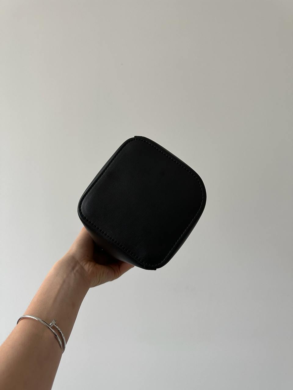 Loewe Mini Pebble Bucket Bag in Smooth Calfskin Black - 15