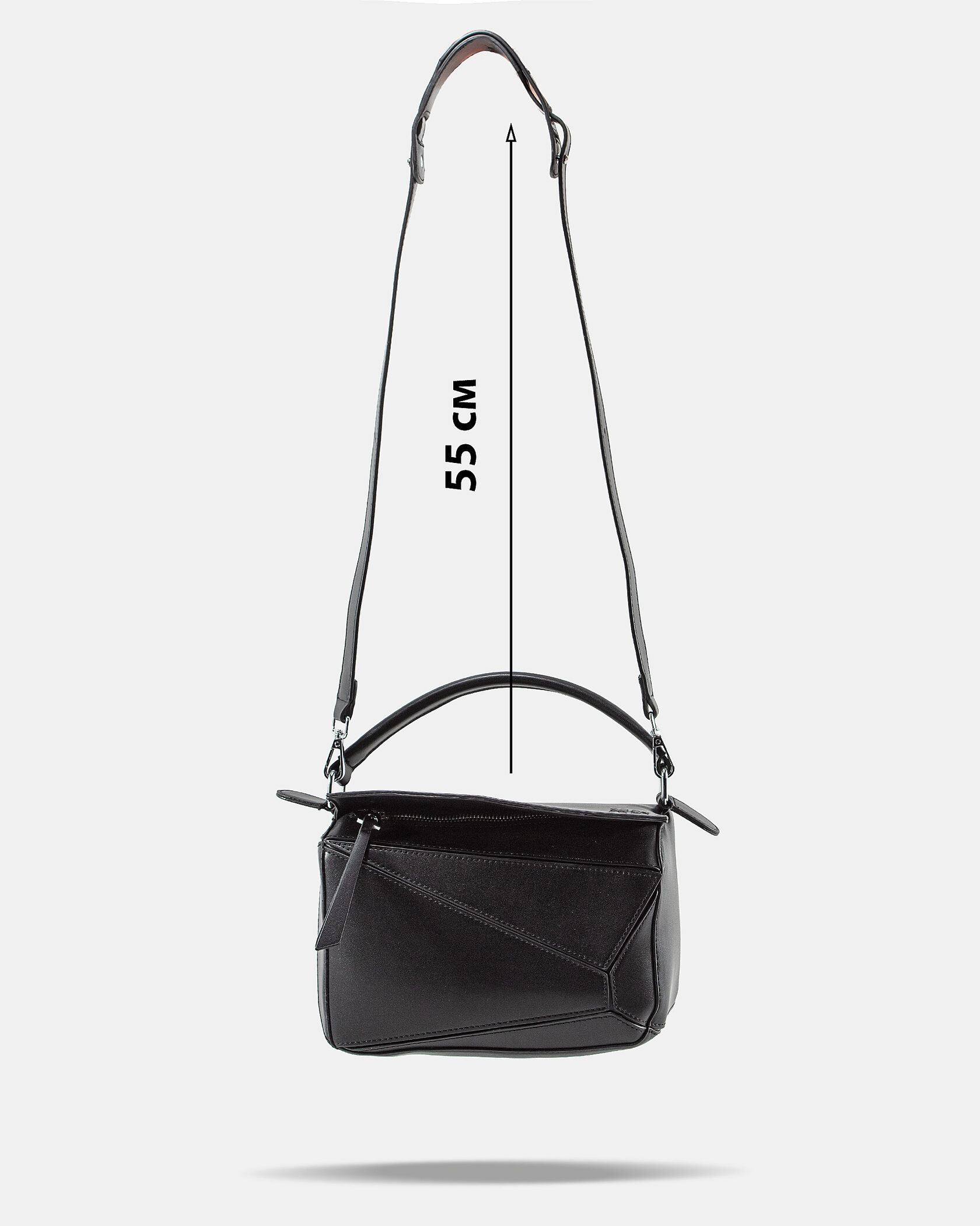 Loewe Paula's Ibiza Puzzle Bag In Classic Calfskin Black - 4