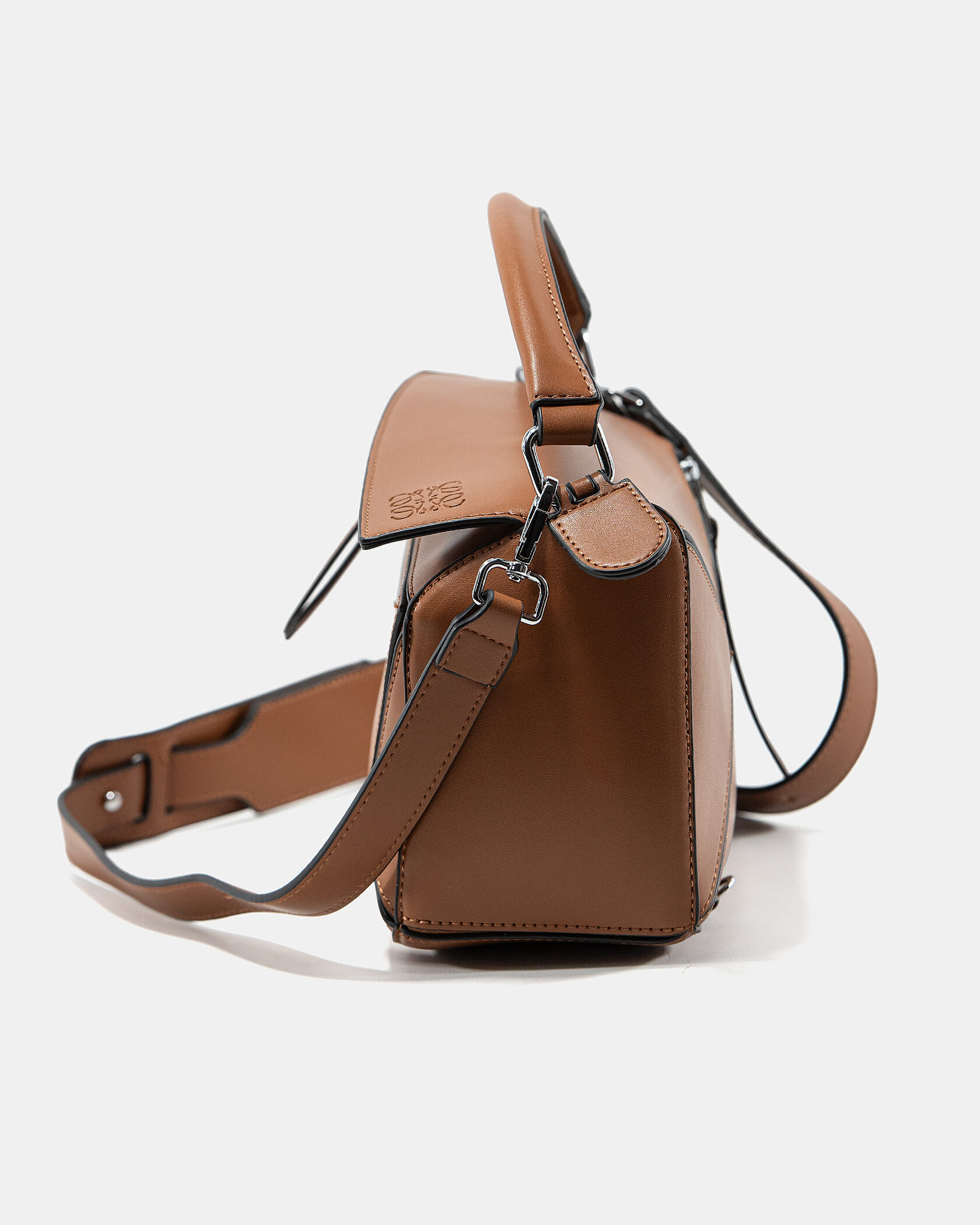 Loewe Paula's Ibiza Puzzle Bag In Classic Calfskin Brown - 6