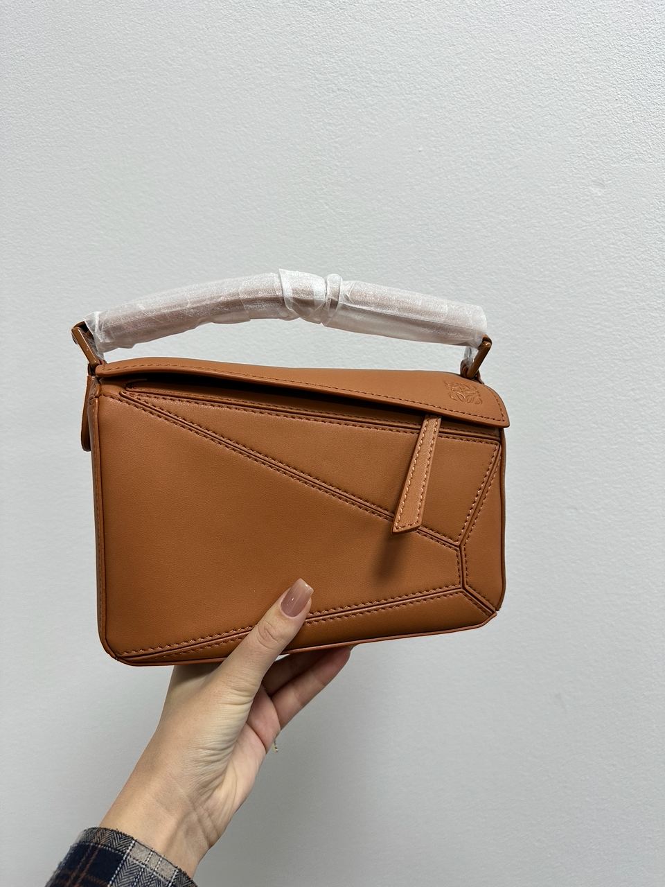 Loewe Paula's Ibiza Puzzle Bag In Classic Calfskin Ginger - 8