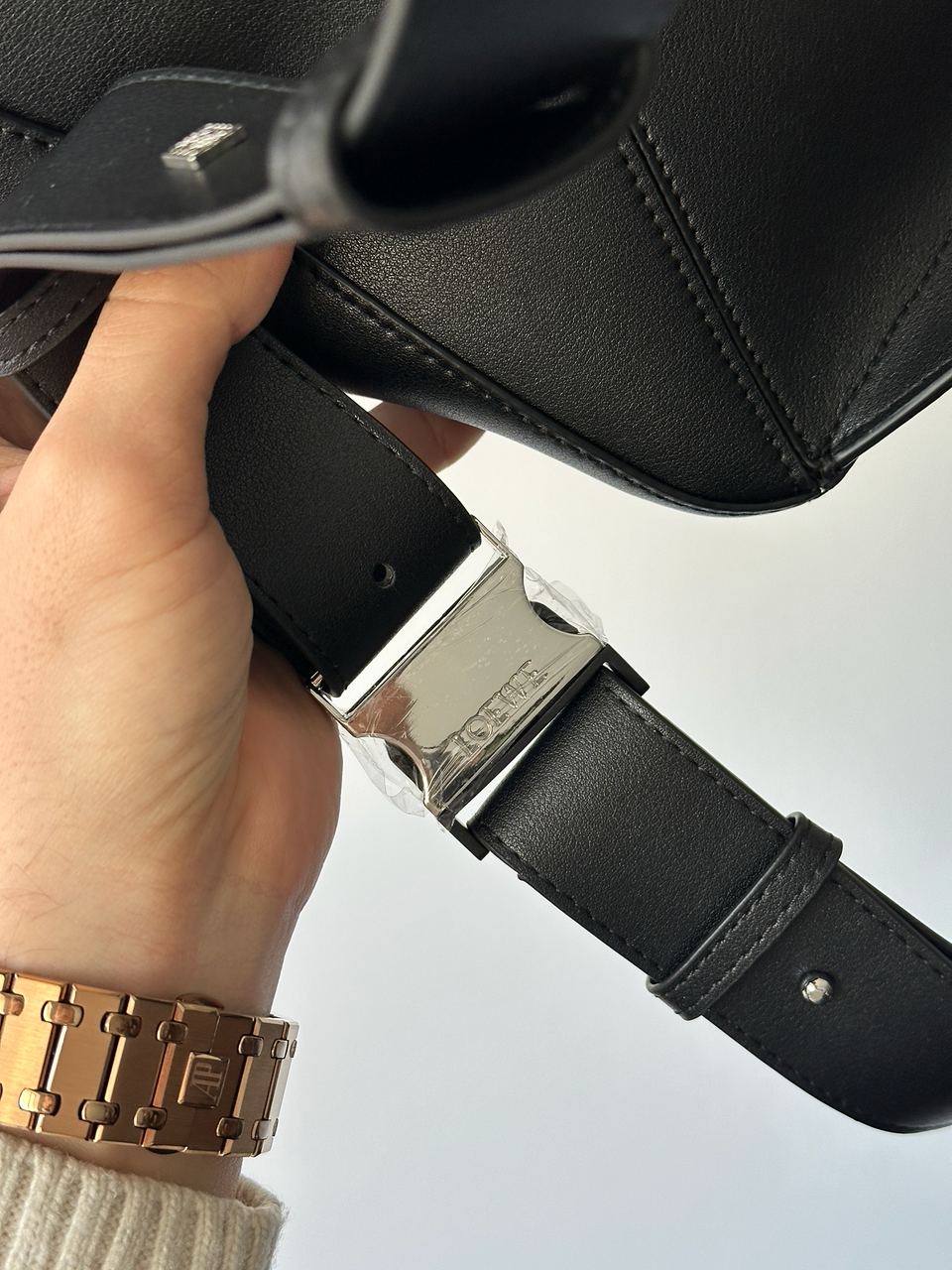 Loewe Puzzle Bag in Classic Calfksin Black - 11