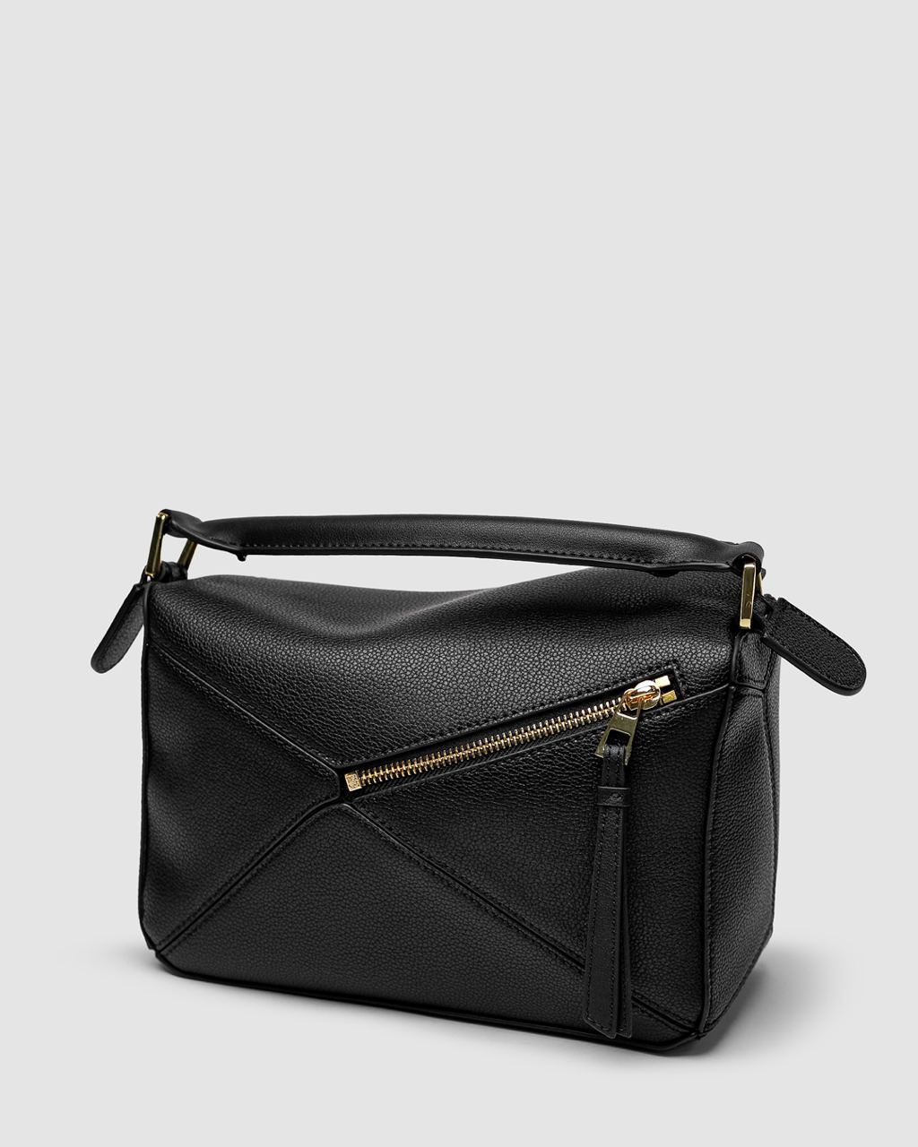 Loewe Small Puzzle Bag in Classic Calfskin Black - 13