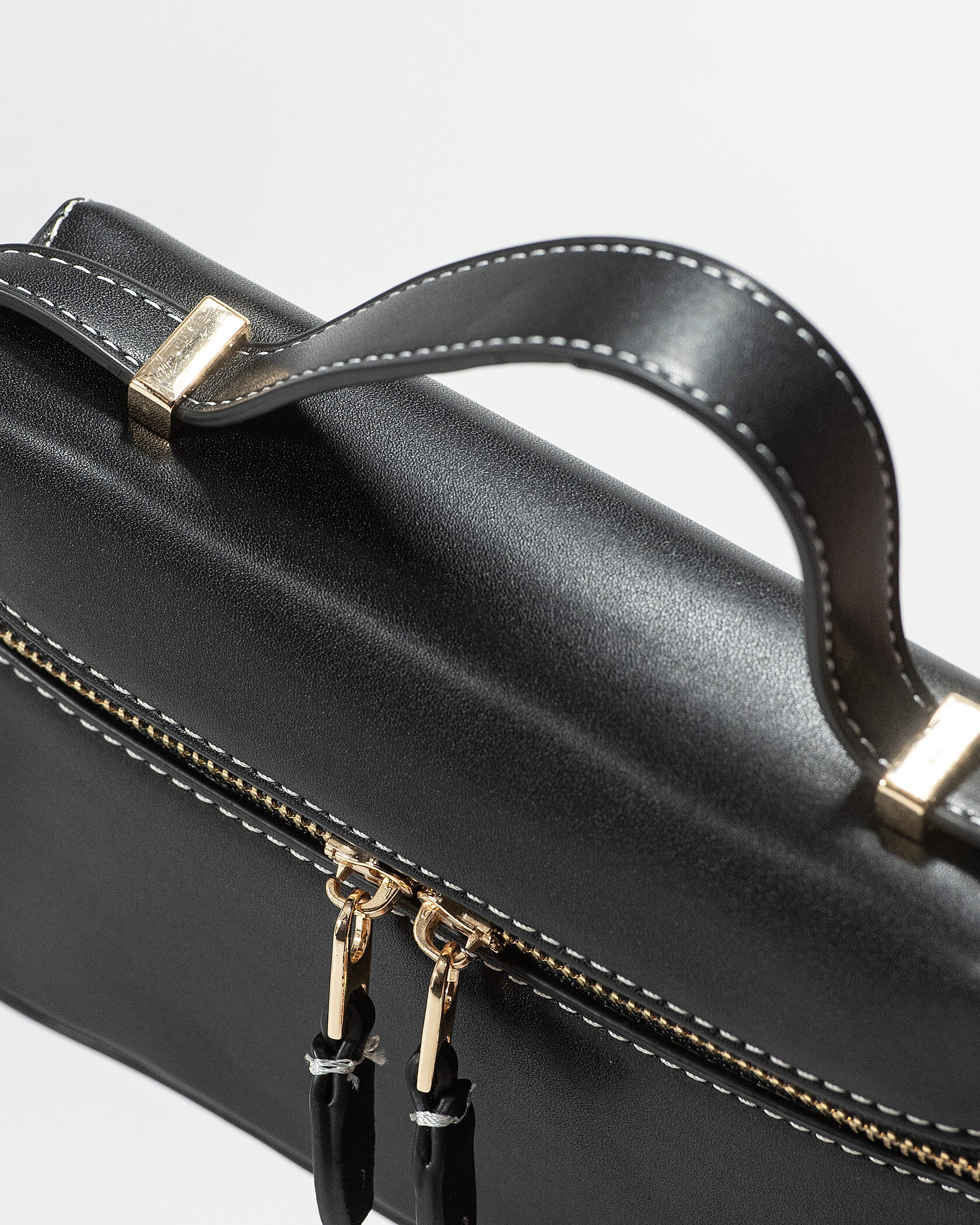 Loro Piana Extra Pocket in Smooth Leather Black - 12