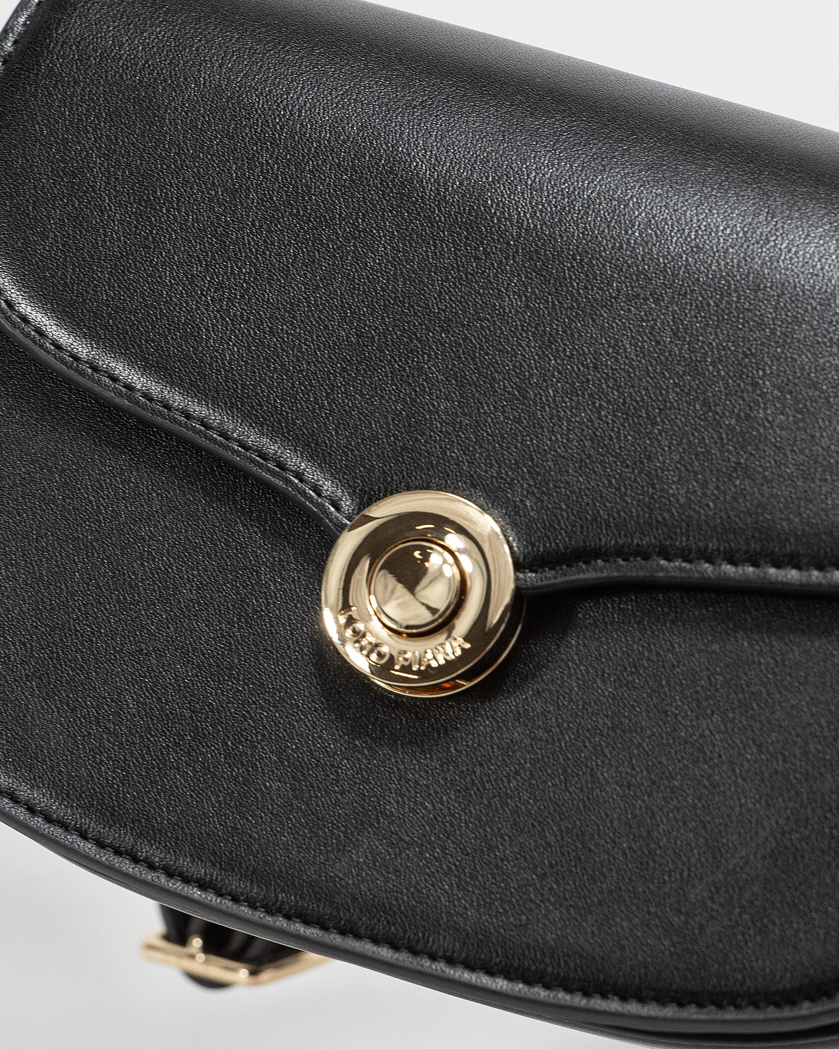 Loro Piana Small Ghiera Bag in Black Smooth Calfskin - 7