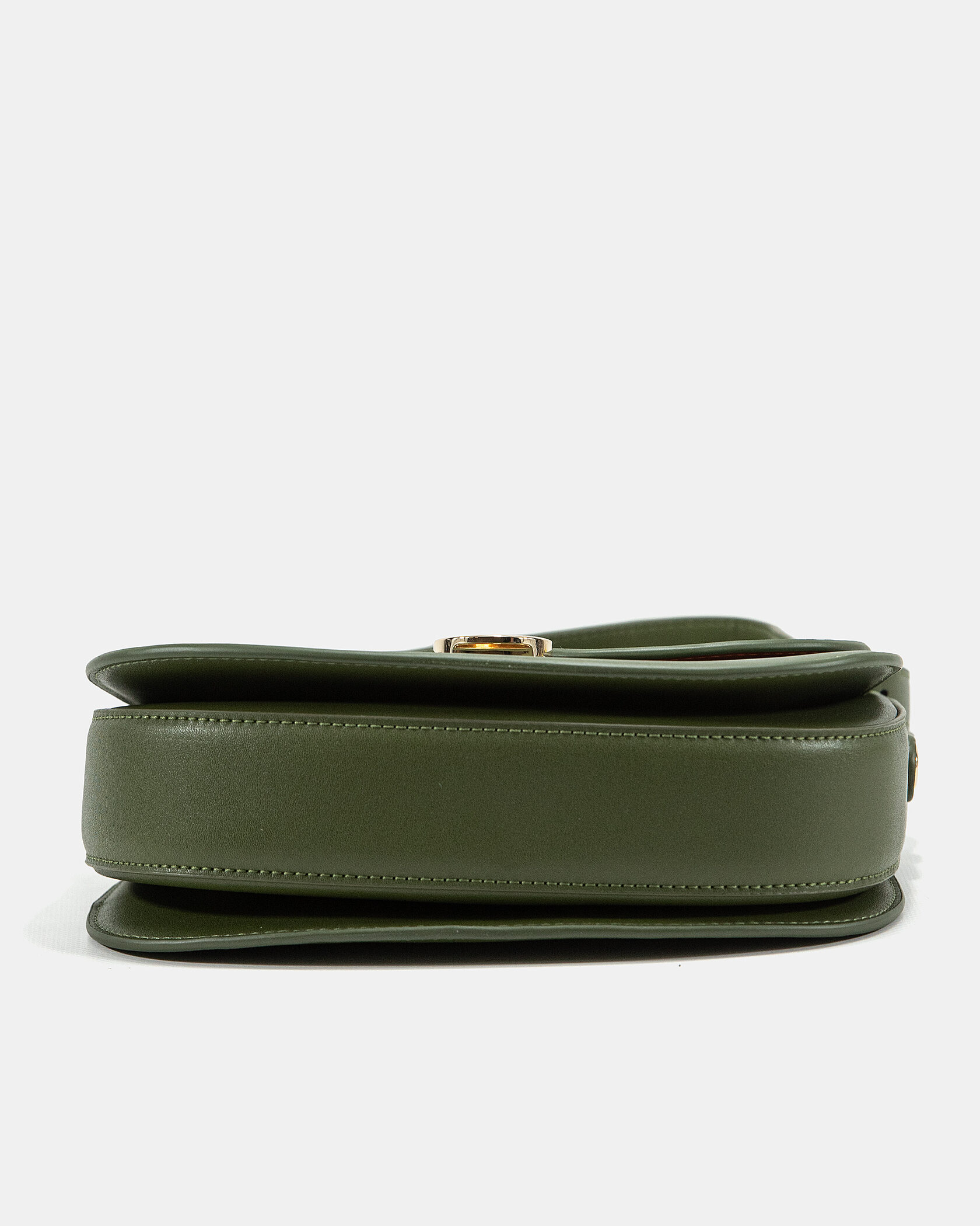 Loro Piana Small Ghiera Bag in Olive Green Smooth Calfskin - 10
