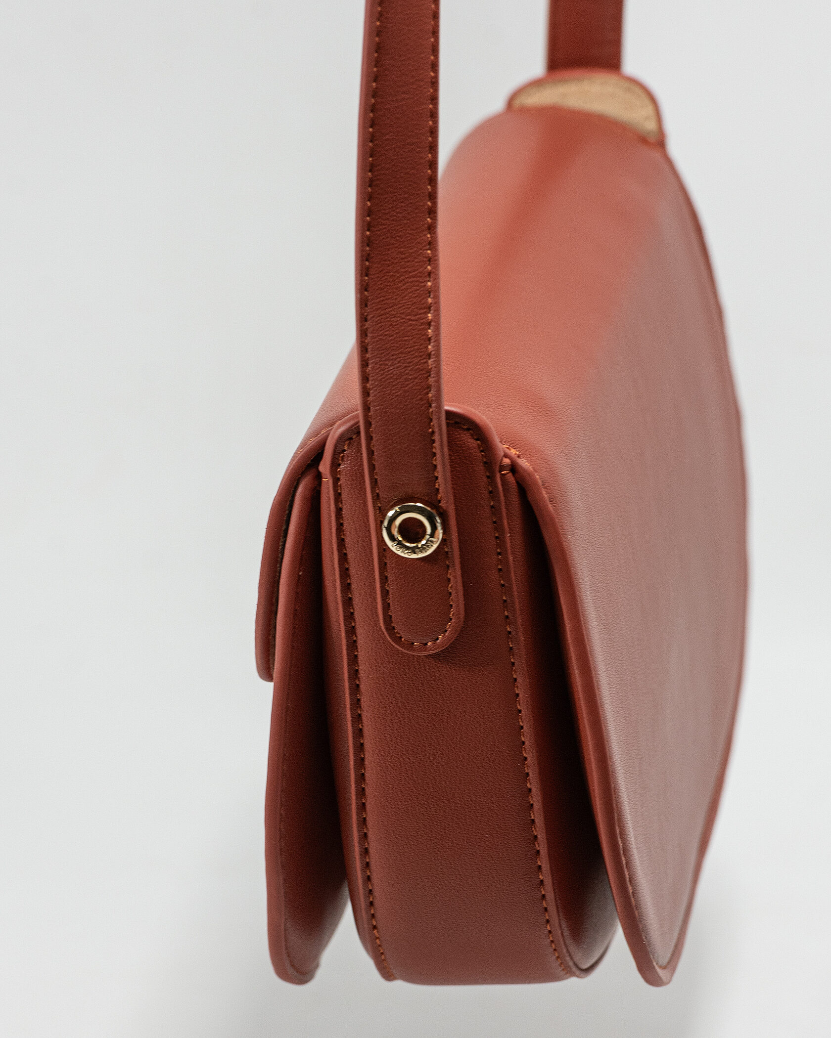 Loro Piana Small Ghiera Bag in Terracotta Smooth Calfskin - 11