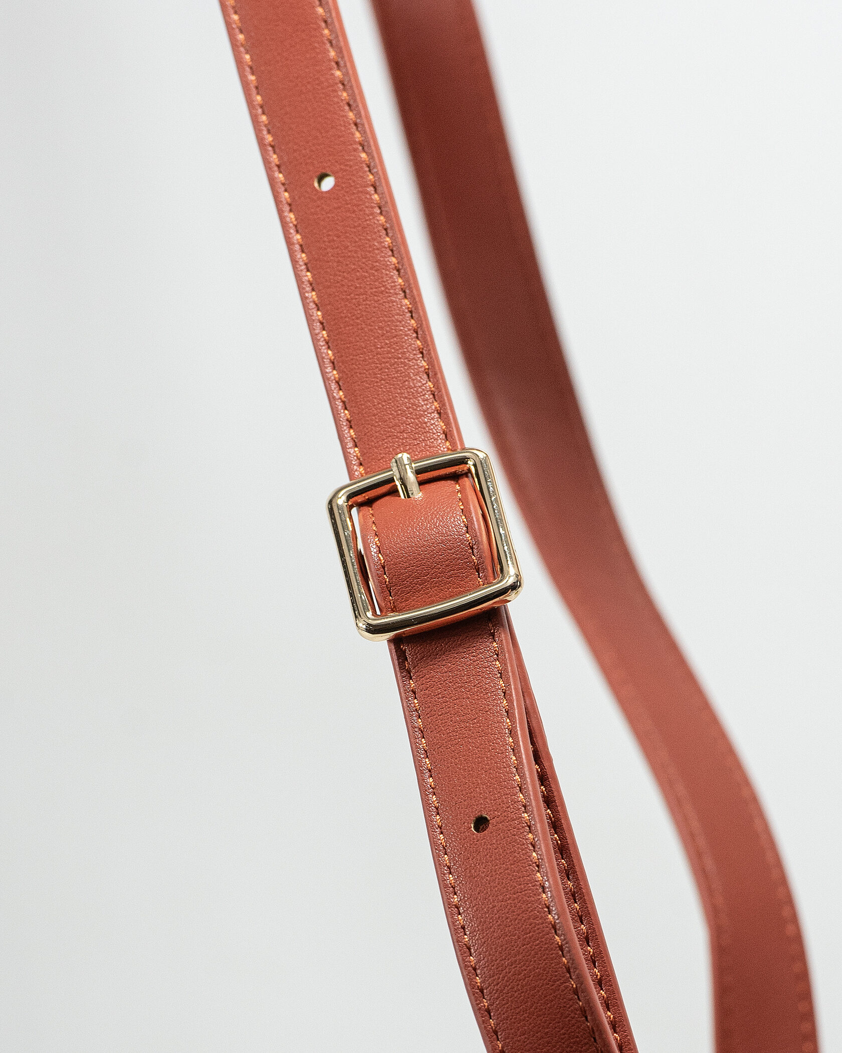 Loro Piana Small Ghiera Bag in Terracotta Smooth Calfskin - 13