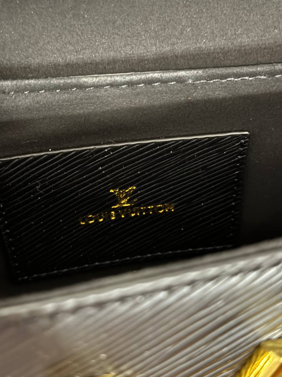 Louis Vitton Twist West Pochette in grained Epi leather In Black - 5