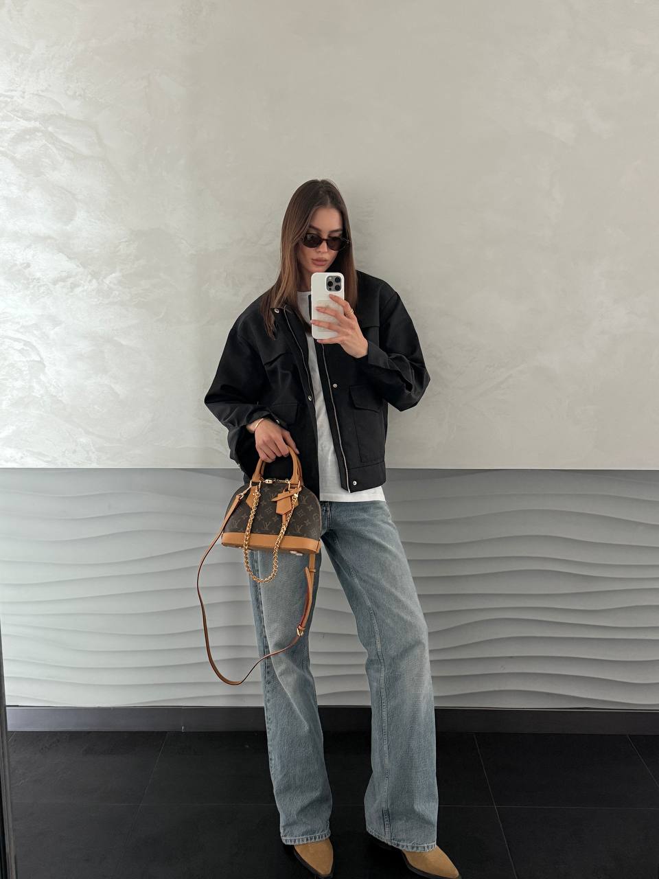 Louis Vuitton Alma BB Bag Brown/Beige - 3