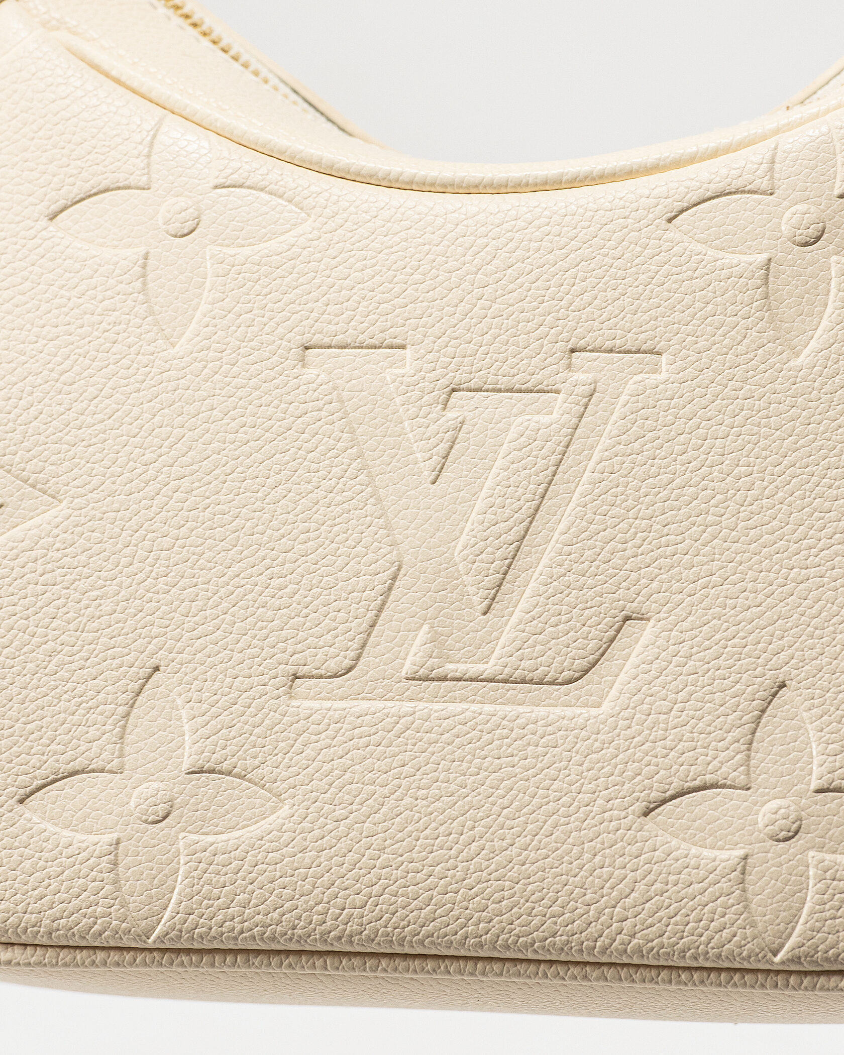 Louis Vuitton Babylone Small Hobo Bag in Cream/Beige Monogram Empreinte Leather - 7