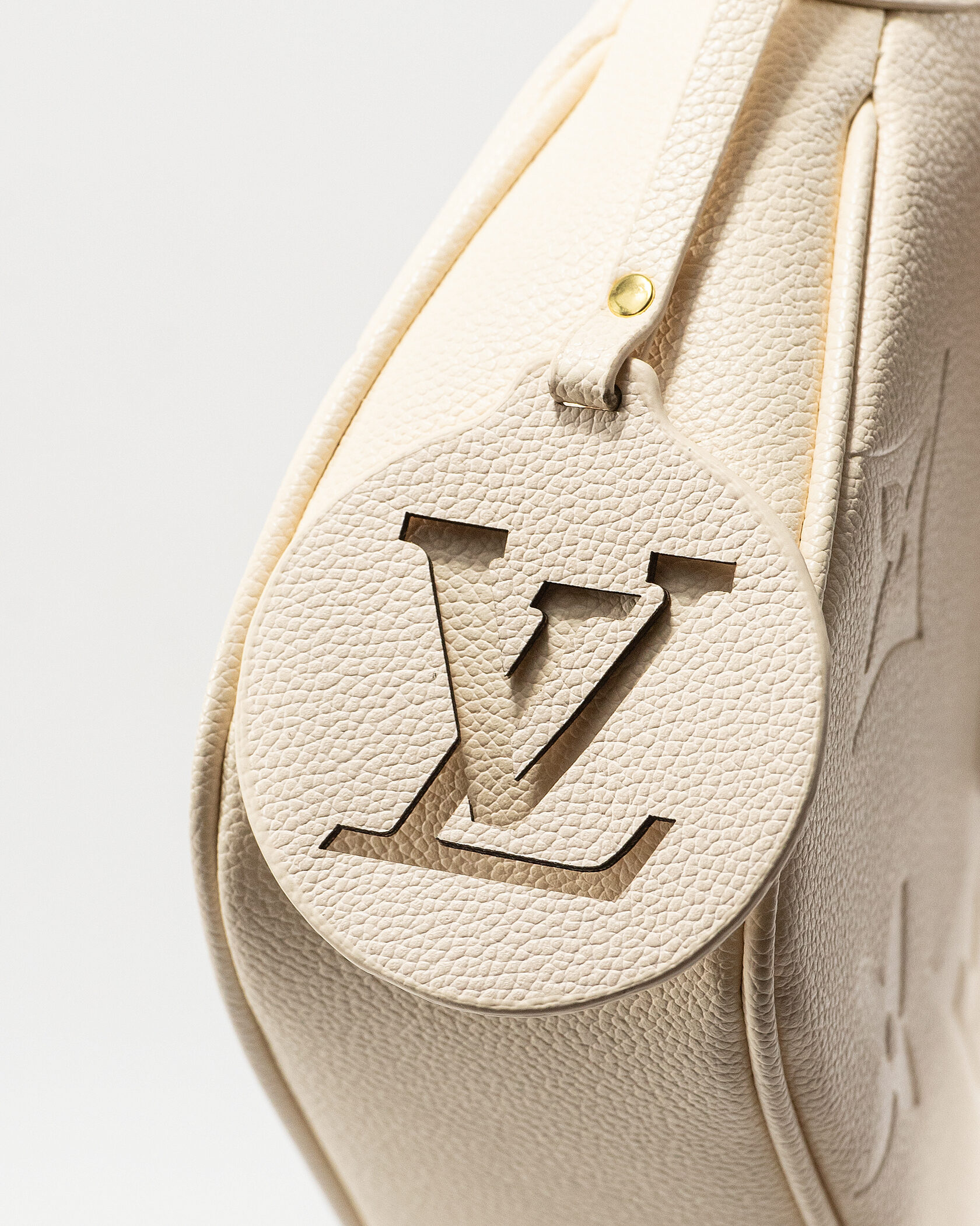 Louis Vuitton Babylone Small Hobo Bag in Cream/Beige Monogram Empreinte Leather - 9
