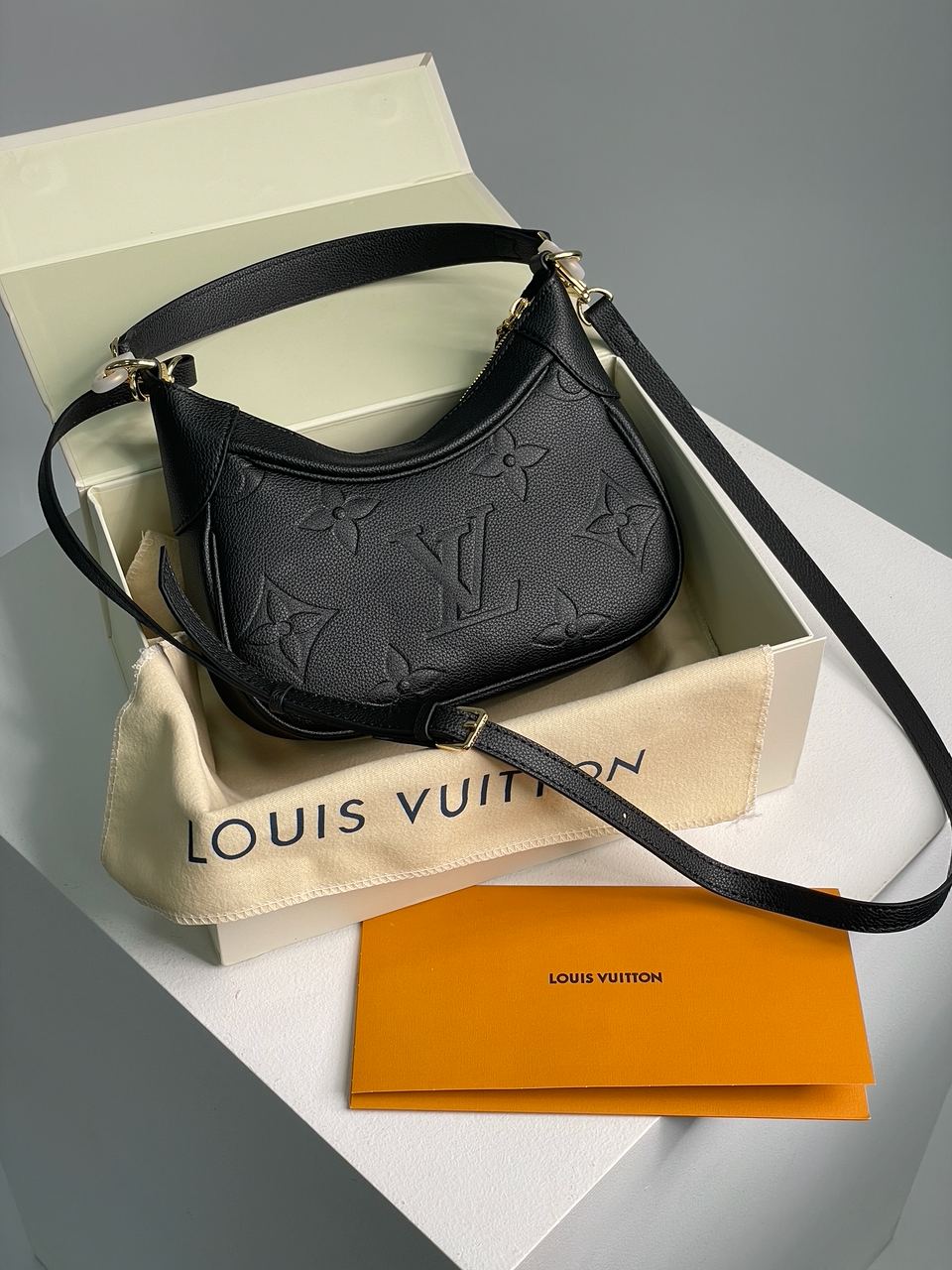 Louis Vuitton Bagatelle Bag Black - 2