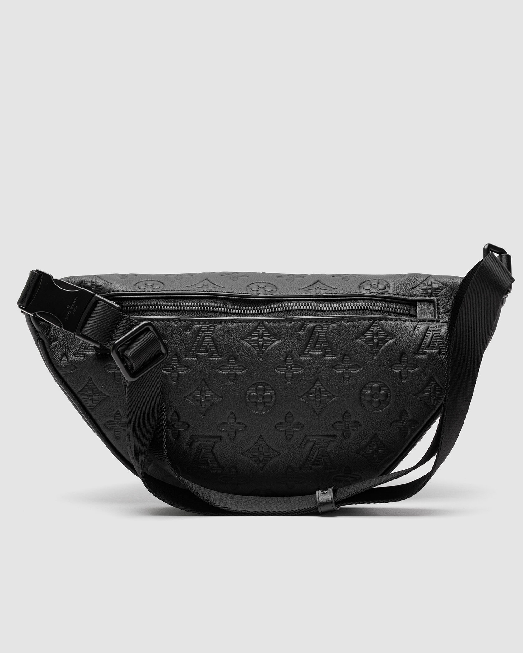 Louis Vuitton Bumbag Black Embossing Leather - 3