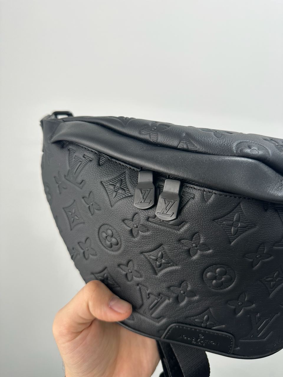 Louis Vuitton Bumbag Black Embossing Leather - 8