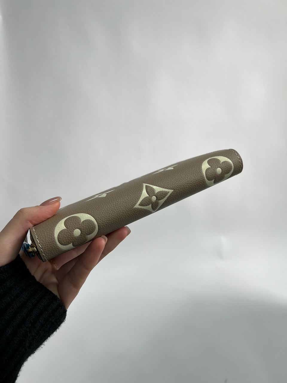 Louis Vuitton Clemence Wallet Bicolor Beige/Cream - 10