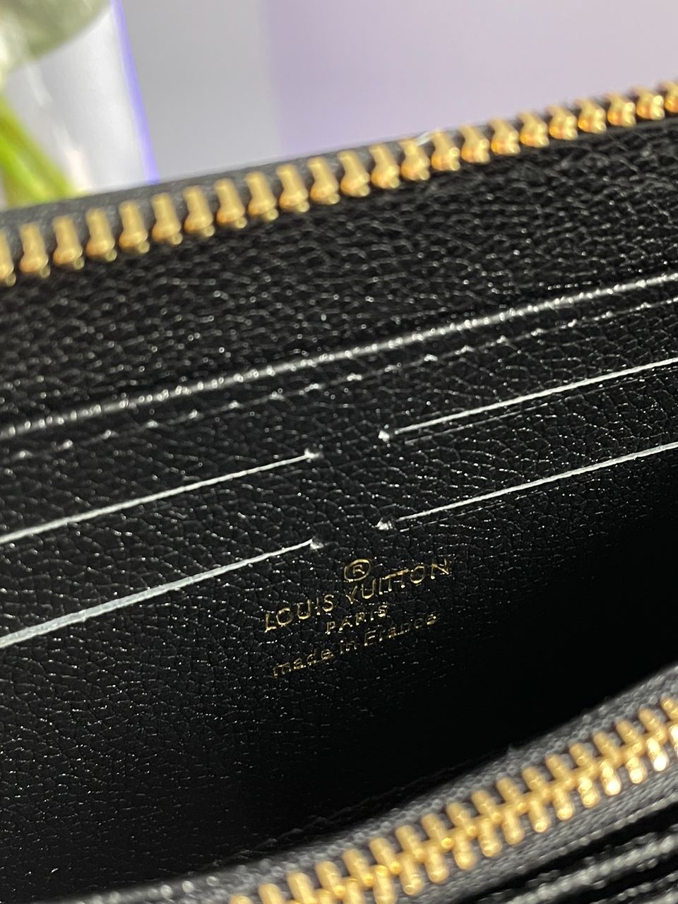 Louis Vuitton Clemence Wallet Bicolor Black/Cream - 15