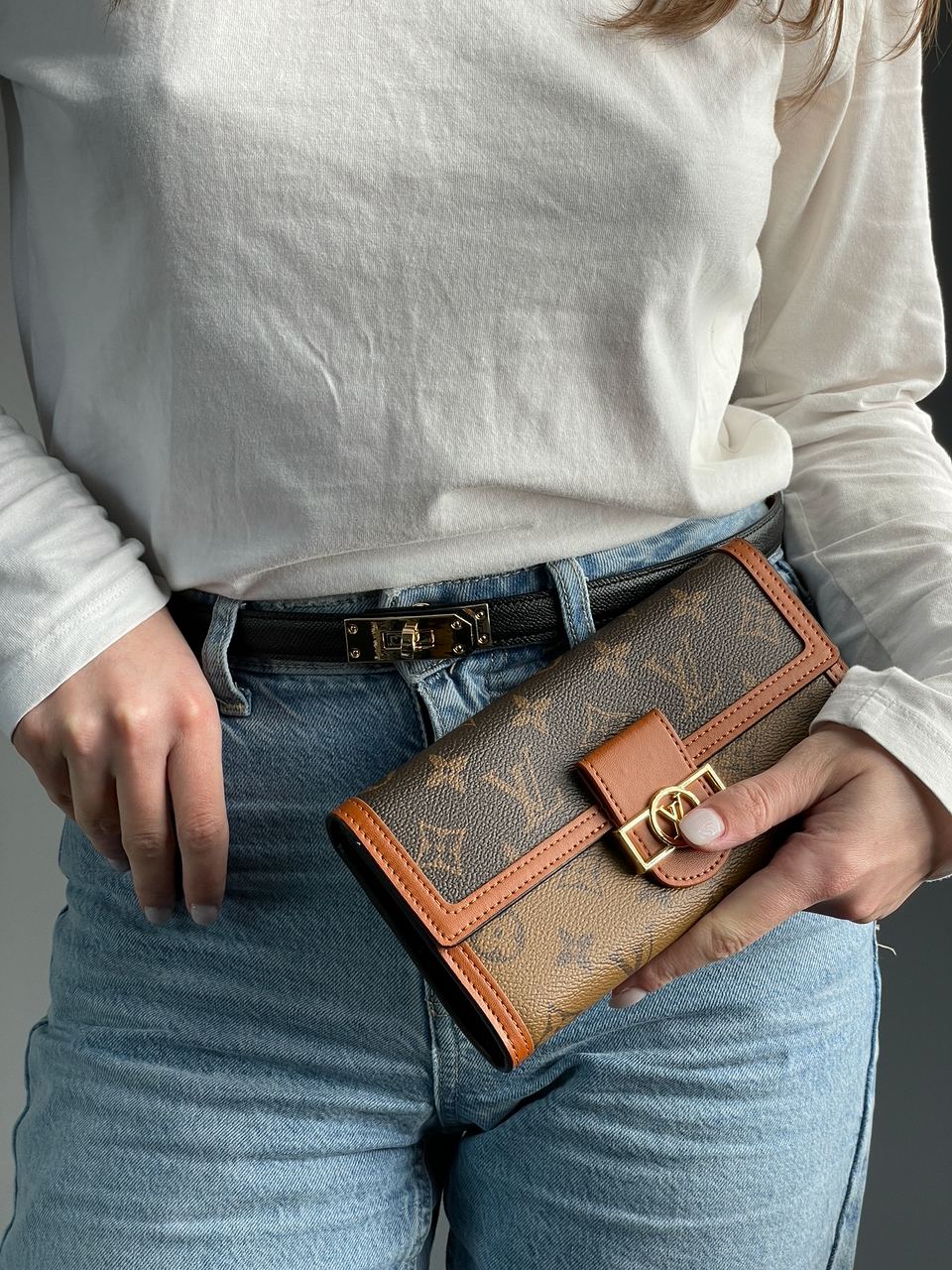 Louis Vuitton Dauphine Wallet Brown - 5