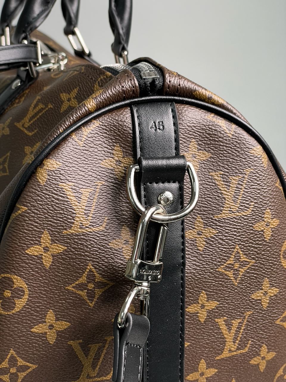Louis Vuitton Keepall Bandouliere 45 Brown Canvas - 11