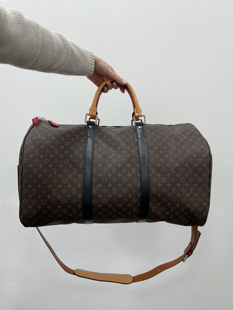 Louis Vuitton Keepall Bandouliere Bag Limited Edition Patchwork Monogram Canvas - 15