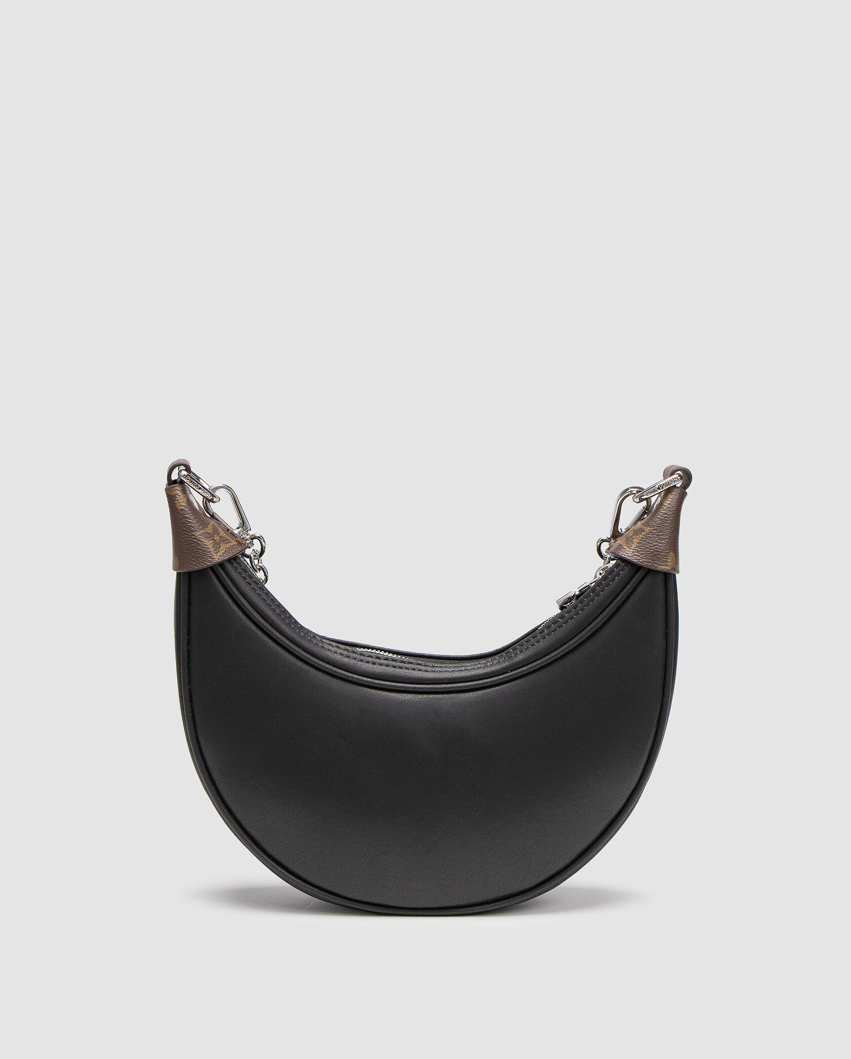 Louis Vuitton Loop Handbag Monogram Black/Canvas with Silver - 4