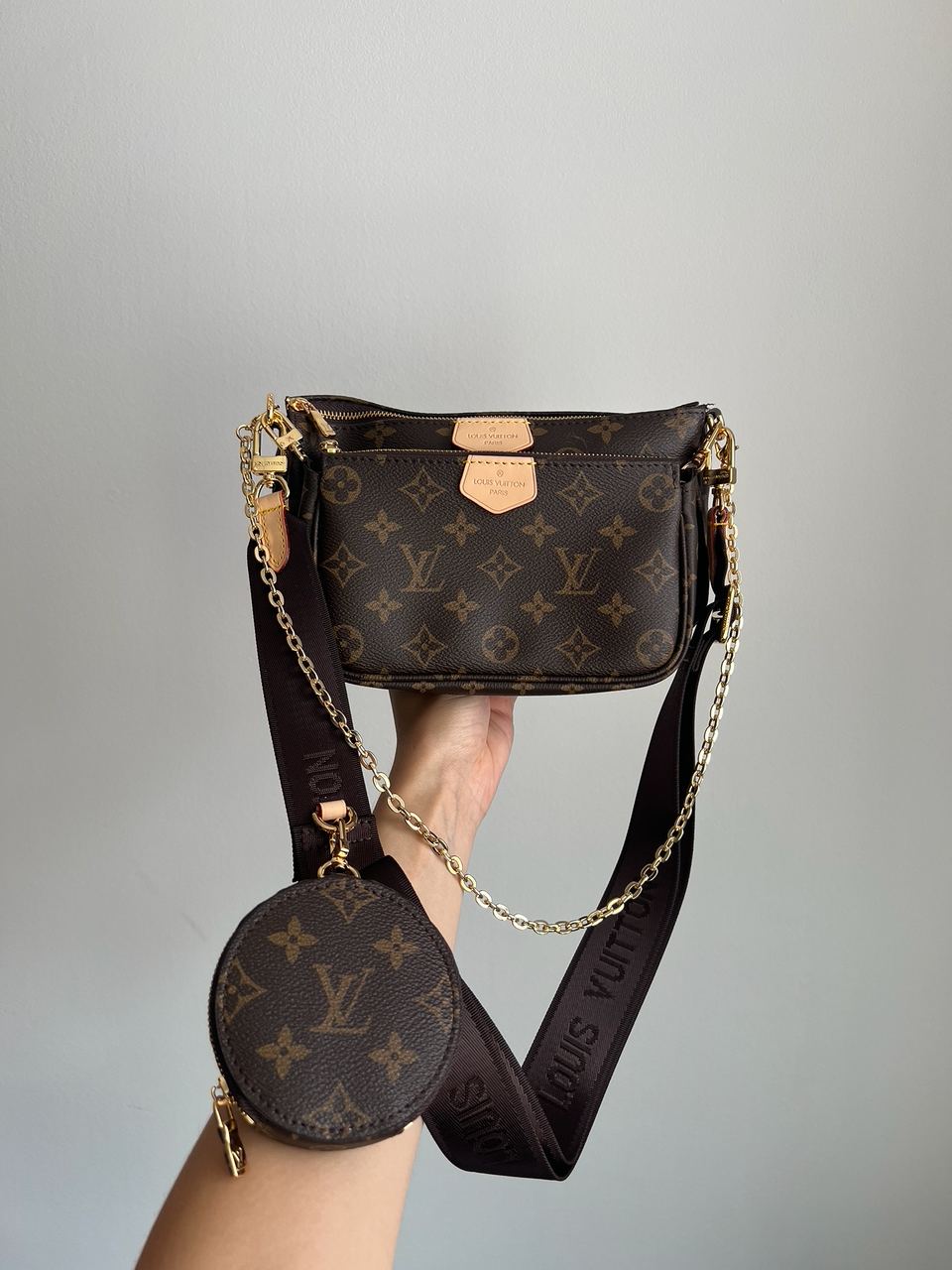 Louis Vuitton Multi Pochette Brown/Brown - 5