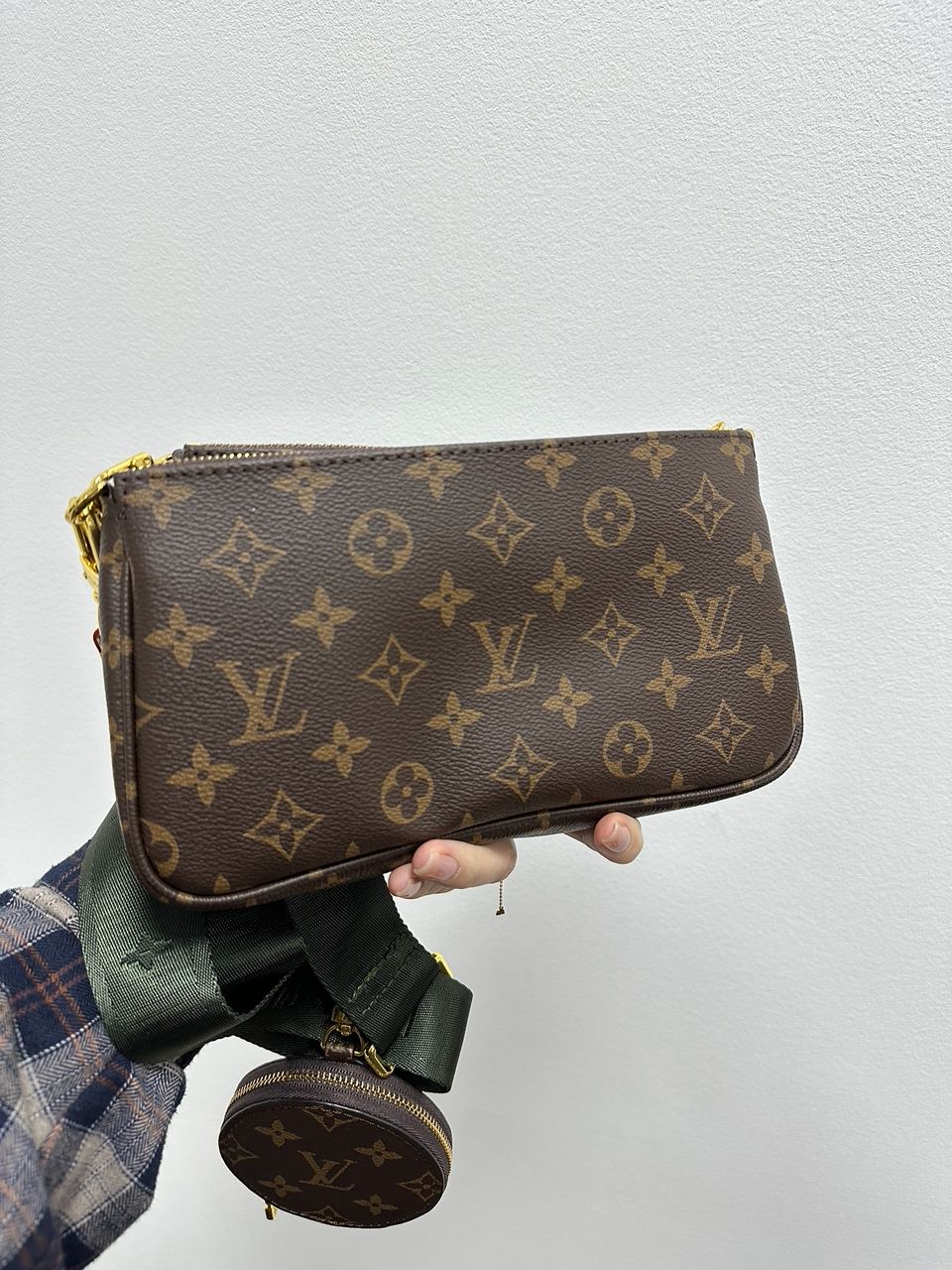 Louis Vuitton Multi Pochette Brown/Green - 15