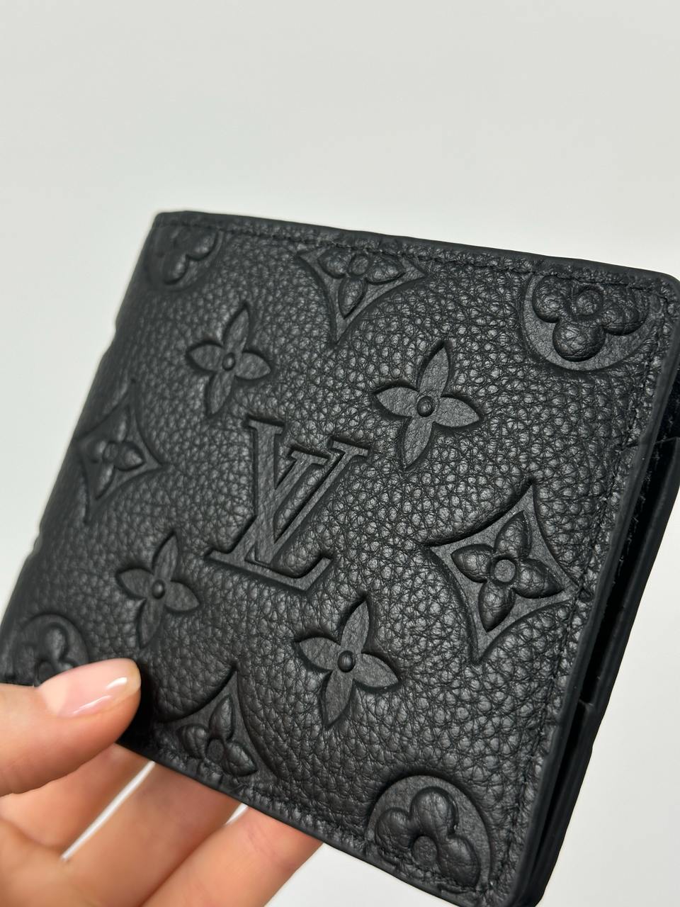 Louis Vuitton Multiple Wallet Monogram Taurillon Leather Black - 7