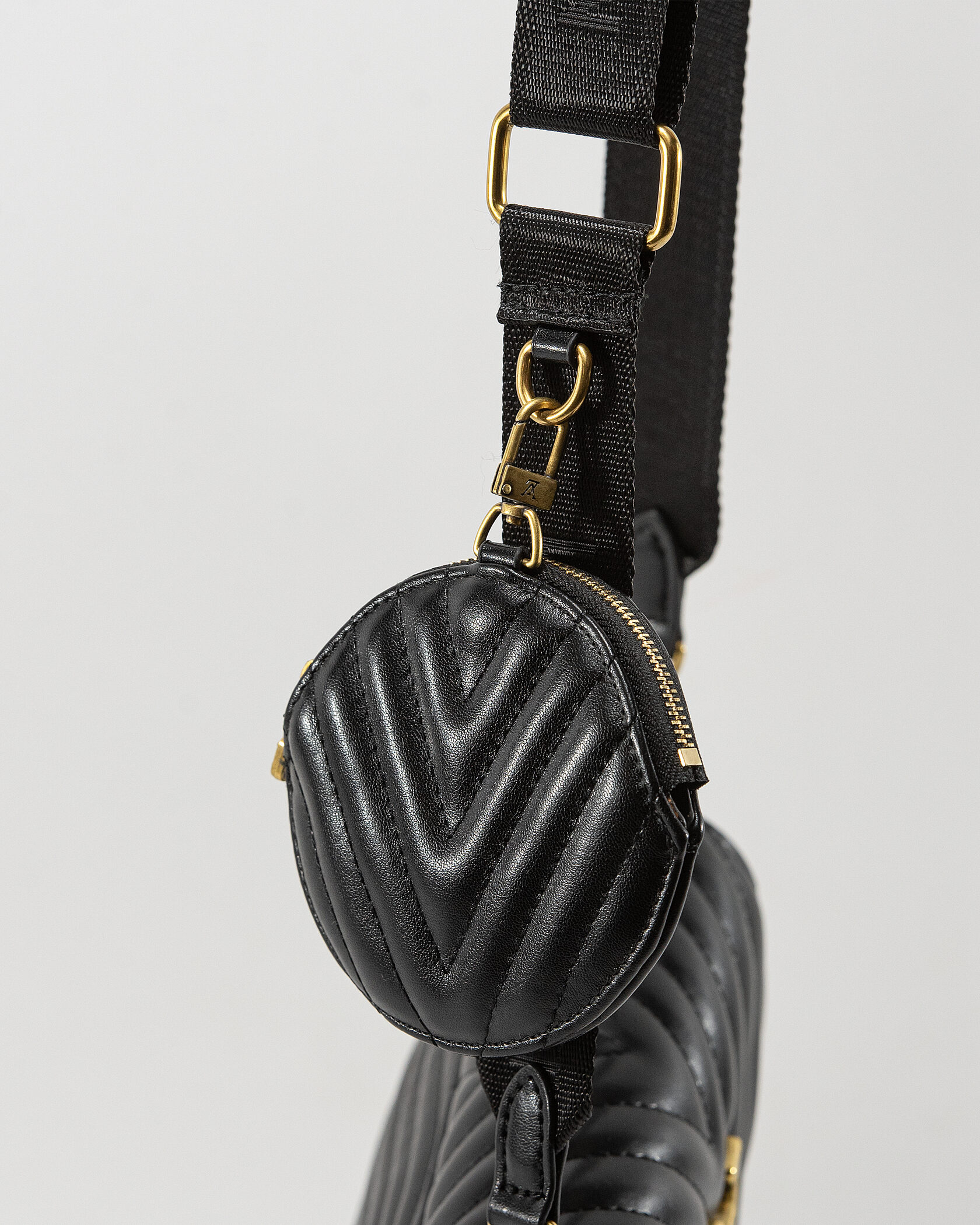 Louis Vuitton New Wave Multi Pochette Bag Black/Gold - 12