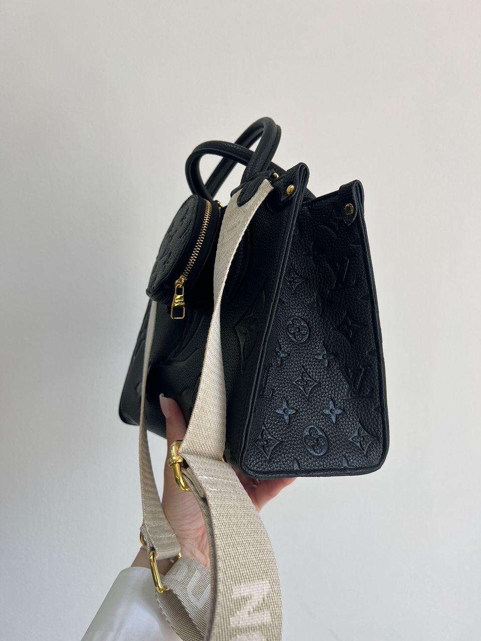 Louis Vuitton Onthego PM Monogram Empreinte Black - 4