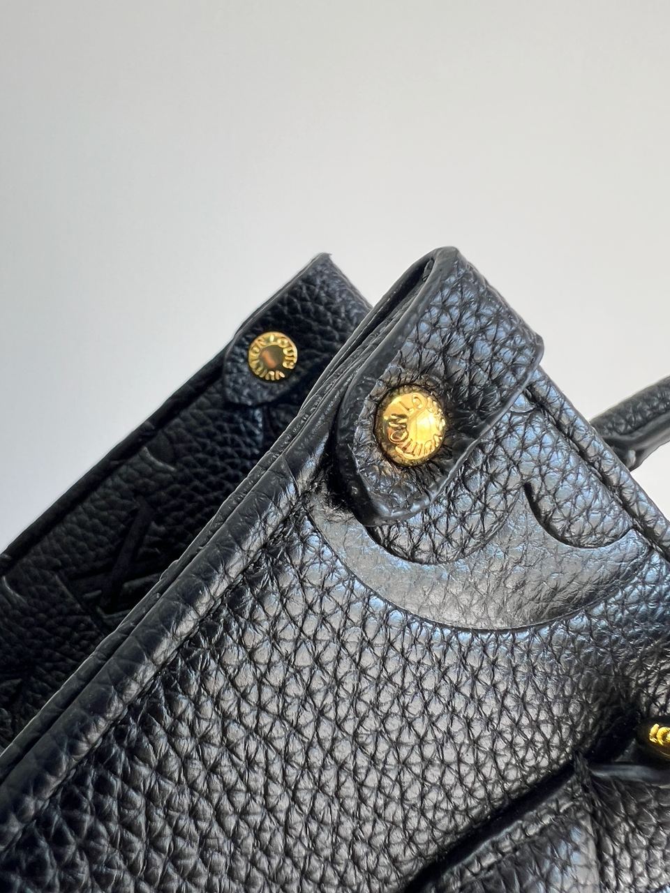 Louis Vuitton Onthego PM Monogram Empreinte Black - 5