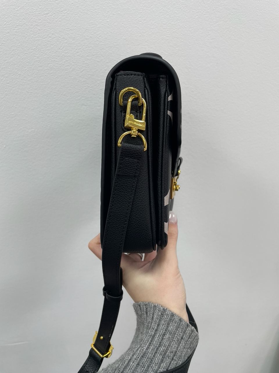 Louis Vuitton Pochette M?tis Black &amp; Beige Monogram Empreinte Giant - 12