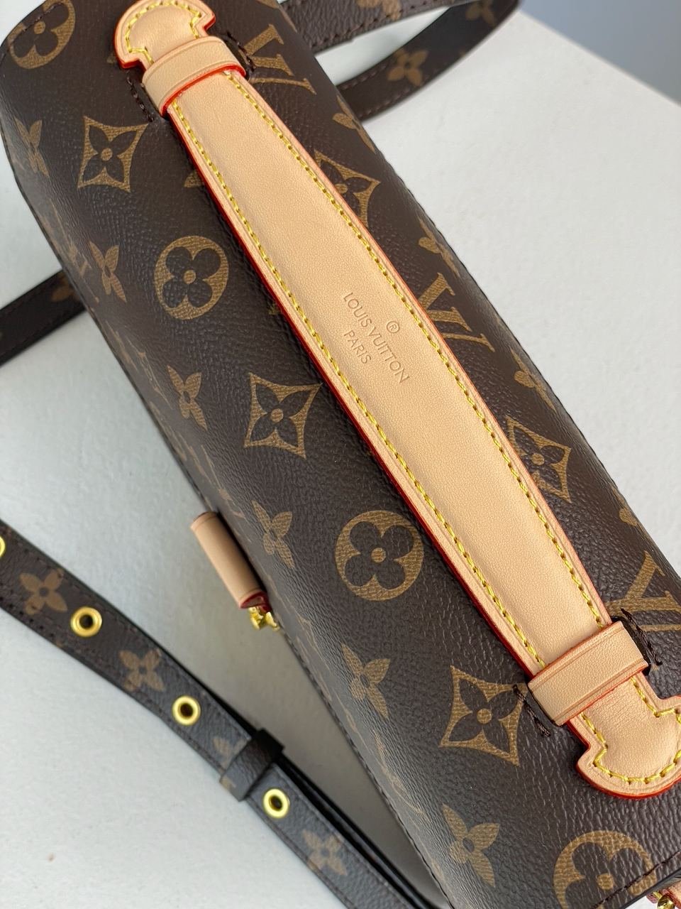 Louis Vuitton Pochette M?tis Brown Monogram Coated Canvas Gold Hardware - 14