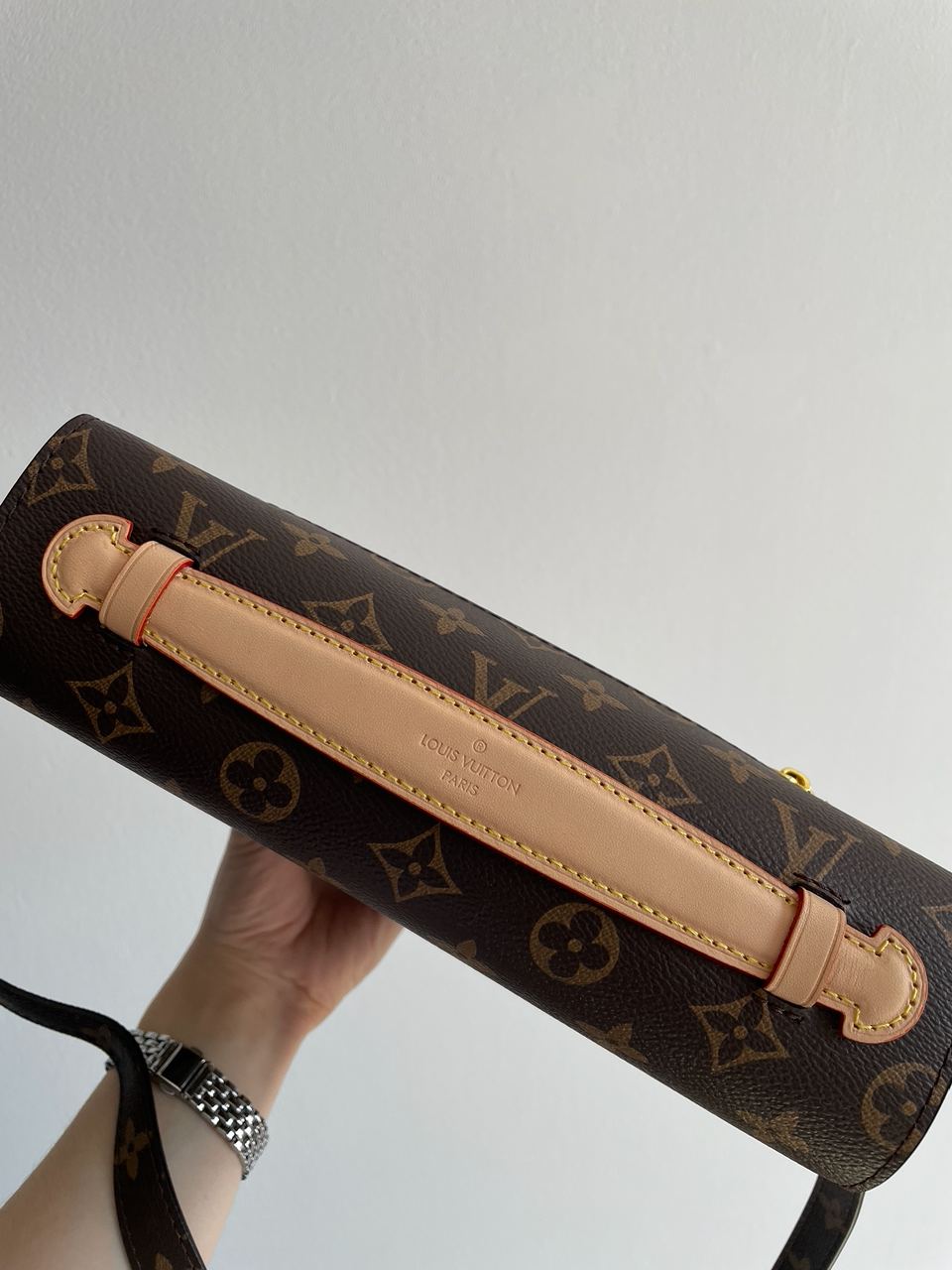 Louis Vuitton Pochette M?tis Brown Monogram Coated Canvas Gold Hardware - 15